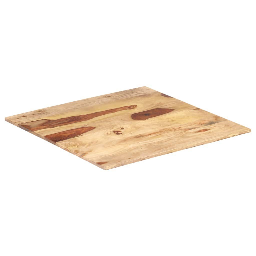 vidaXL Tischplatte Tischplatte Massivholz Palisander cm mm St) 15-16 70×70 (1