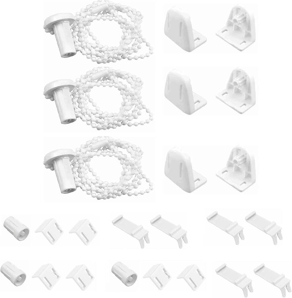 FELIXLEO Zubehör-Set Rollo Ersatzteile Set 17mm Halterungen mit Befestigung günstig online kaufen