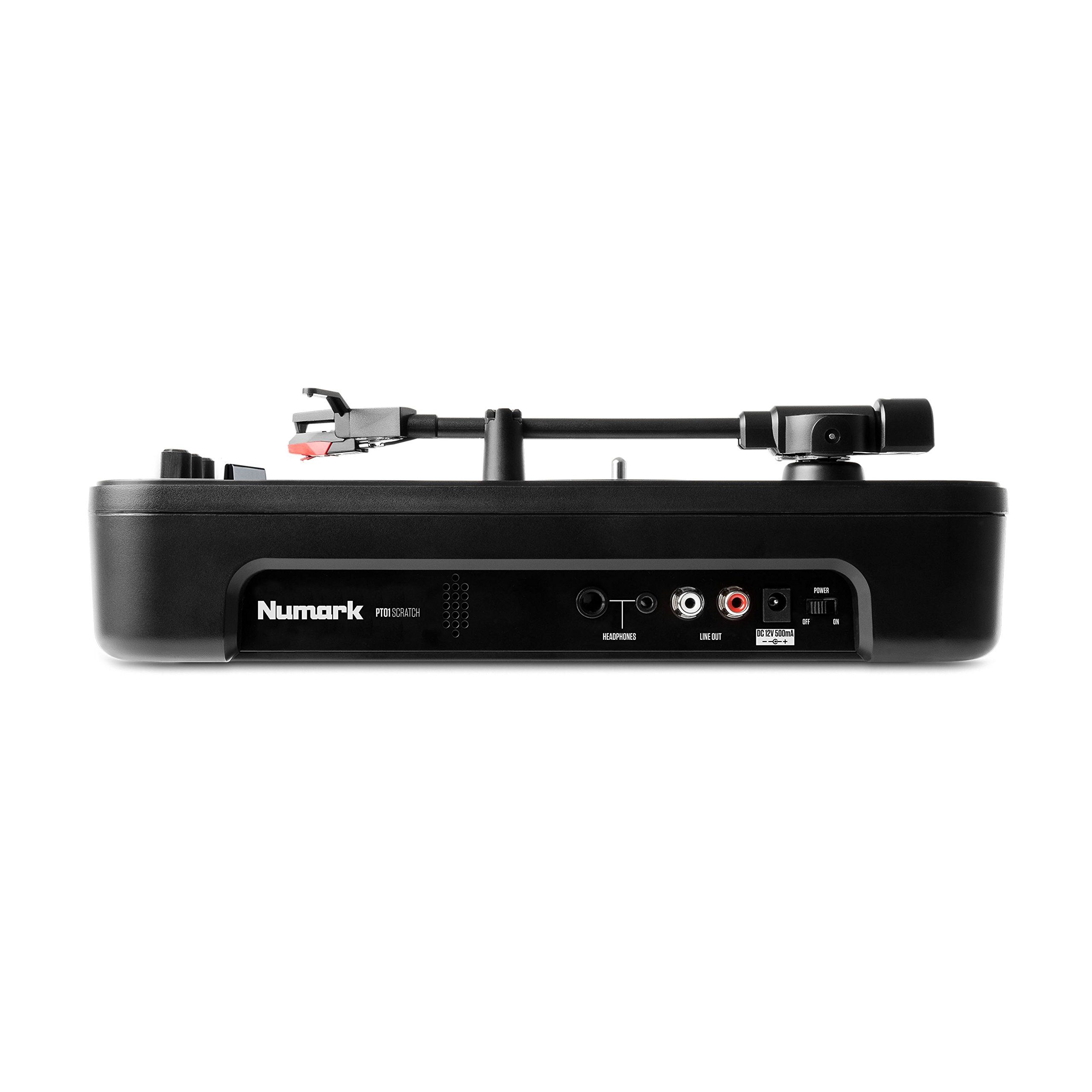 Numark Plattenspieler (PT01 Scratch - USB Plattenspieler)