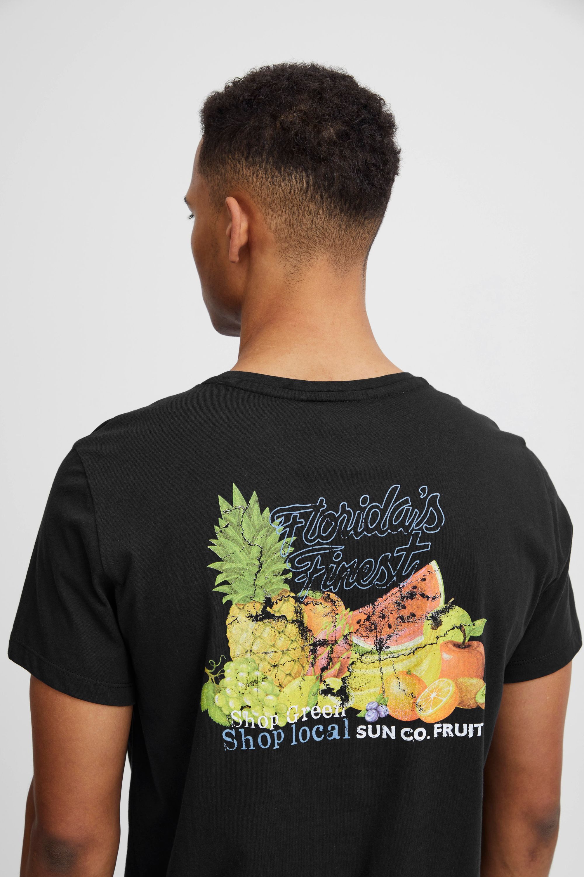 Blend T-Shirt BHTee (1-tlg) Lässiges T-Shirt mit Backprint