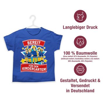Shirtracer T-Shirt Bereit für den Kindergarten! - Sam & Team Feuerwehrmann Sam Jungen