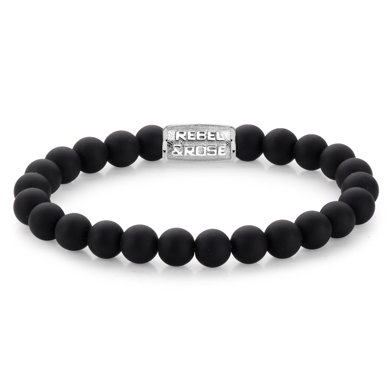Rebel & Rose Edelstahlarmband Herren-Mad Panther 8 mm