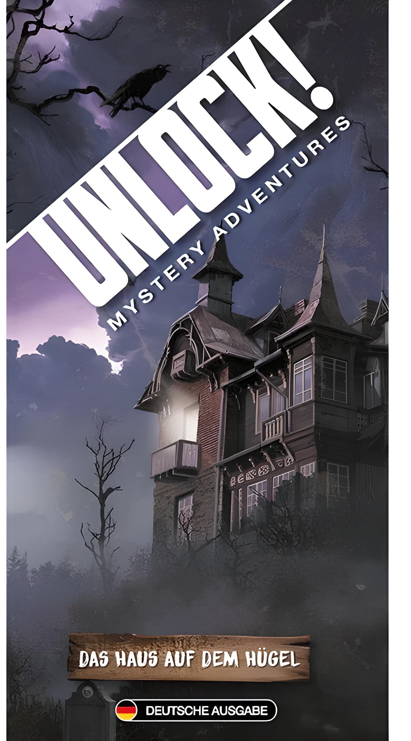 Asmodee Spiel Unlock! - Das Haus auf dem Hügel - DE