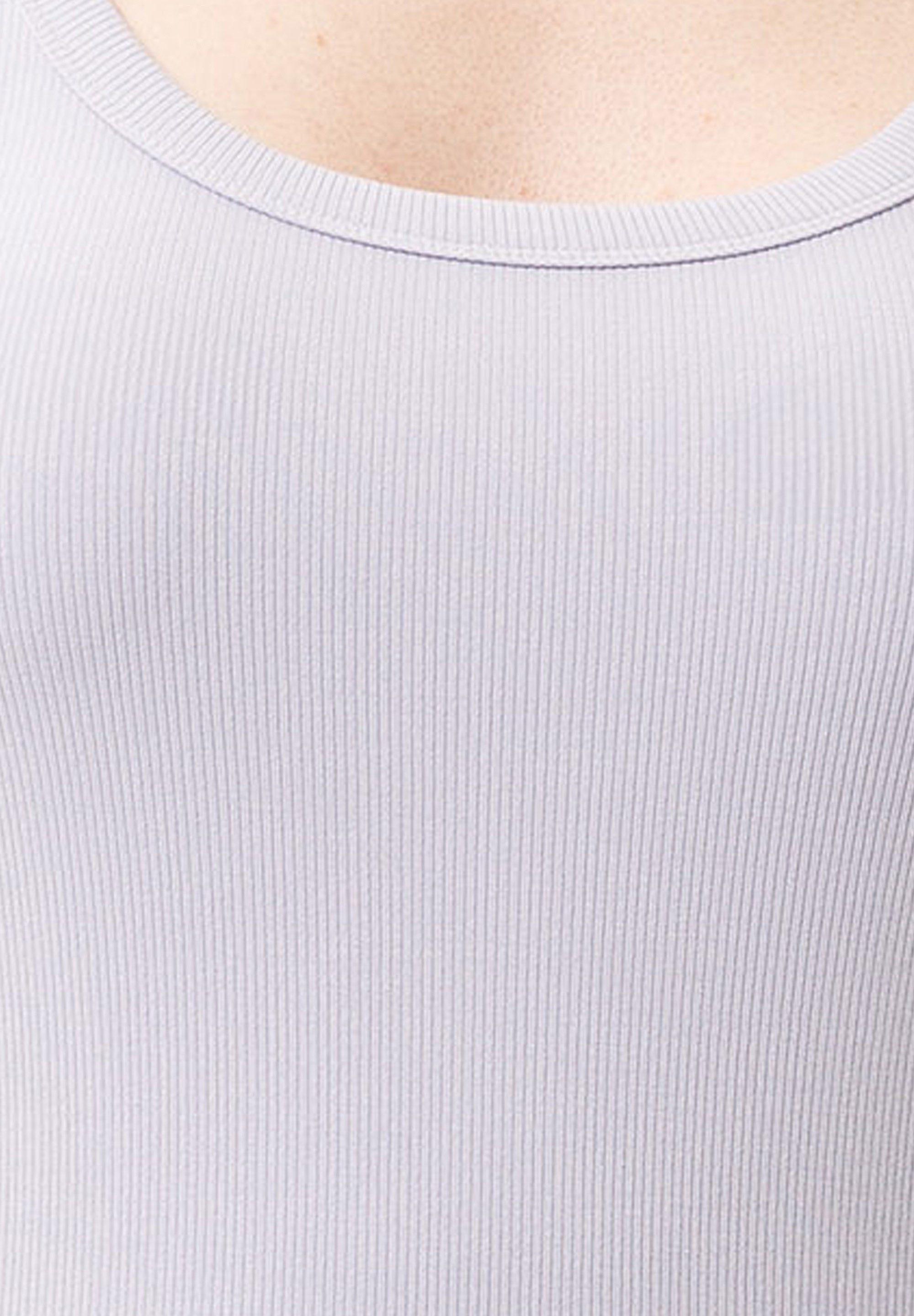 Les Lunes Tanktop CHLOEE Tank Rib Tank Top, Feinripp, Basic, Ärmellos
