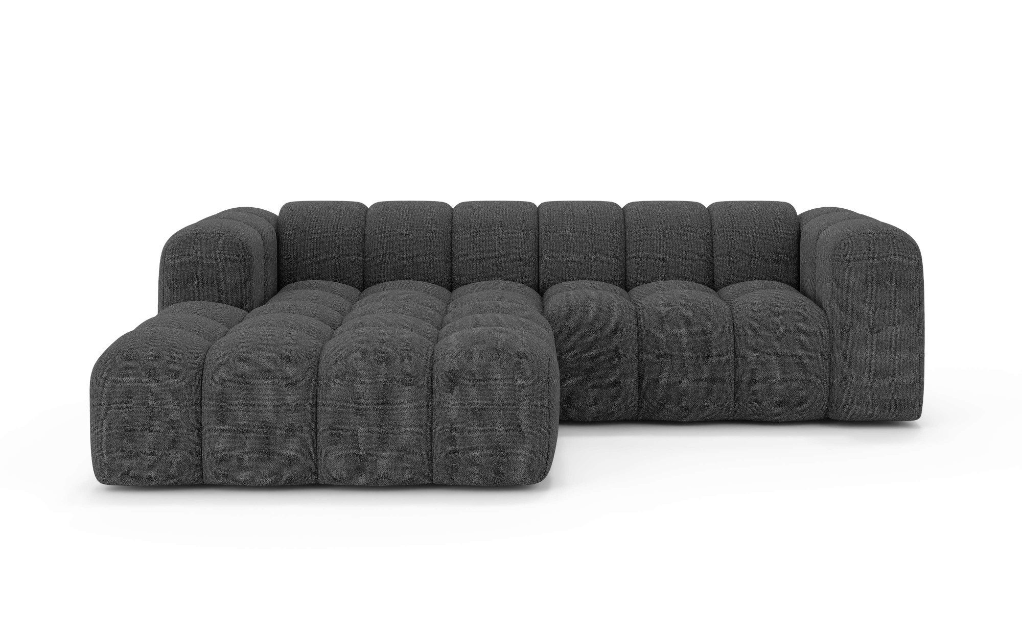 OTTO home Ecksofa KALLIE Design-Sofa mit Wellenunterfederung, Bubble-Optik, günstig online kaufen