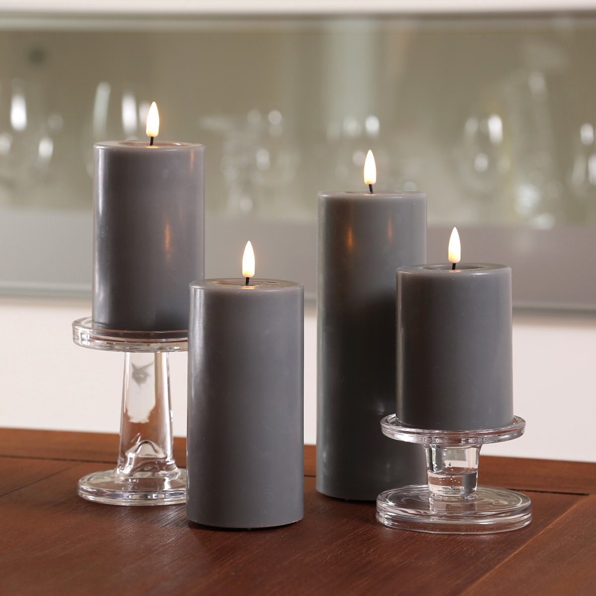 Deluxe Homeart LED-Kerze LED Kerzenset MIA günstig online kaufen