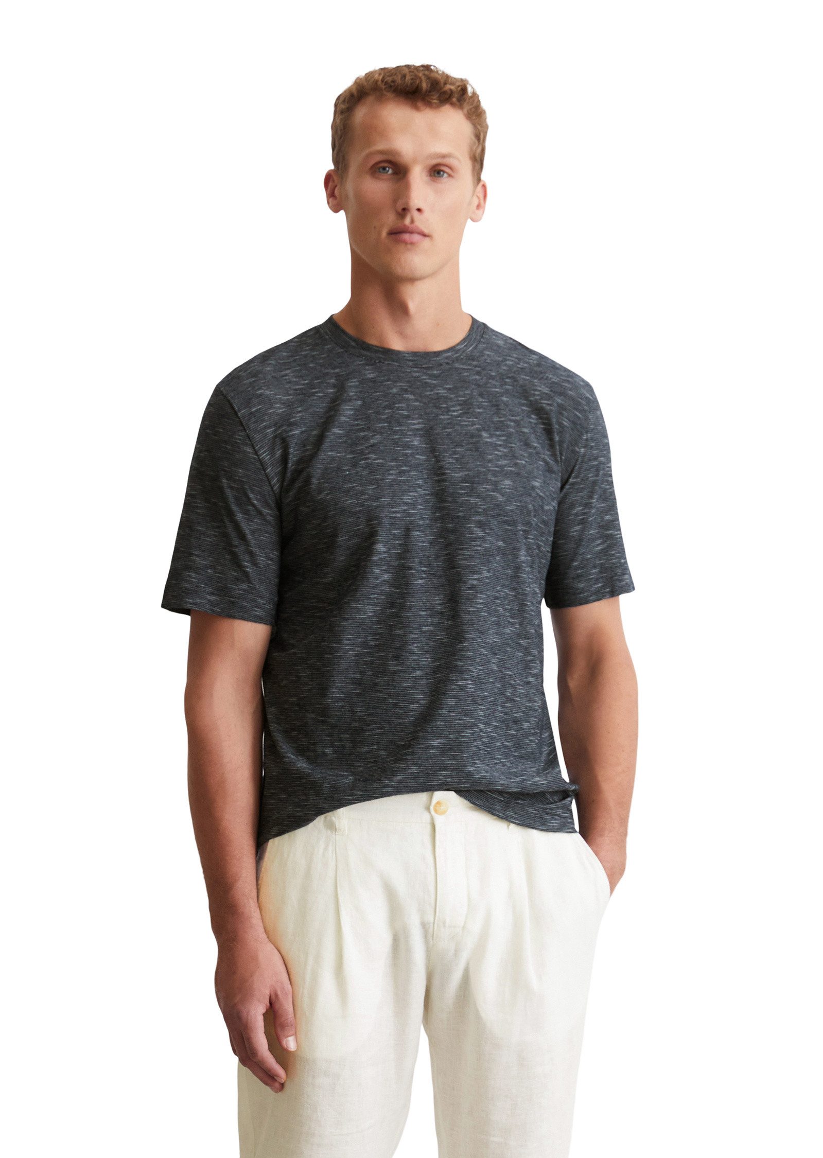 Marc O'Polo T-Shirt in softer Slub-Jersey-Qualität