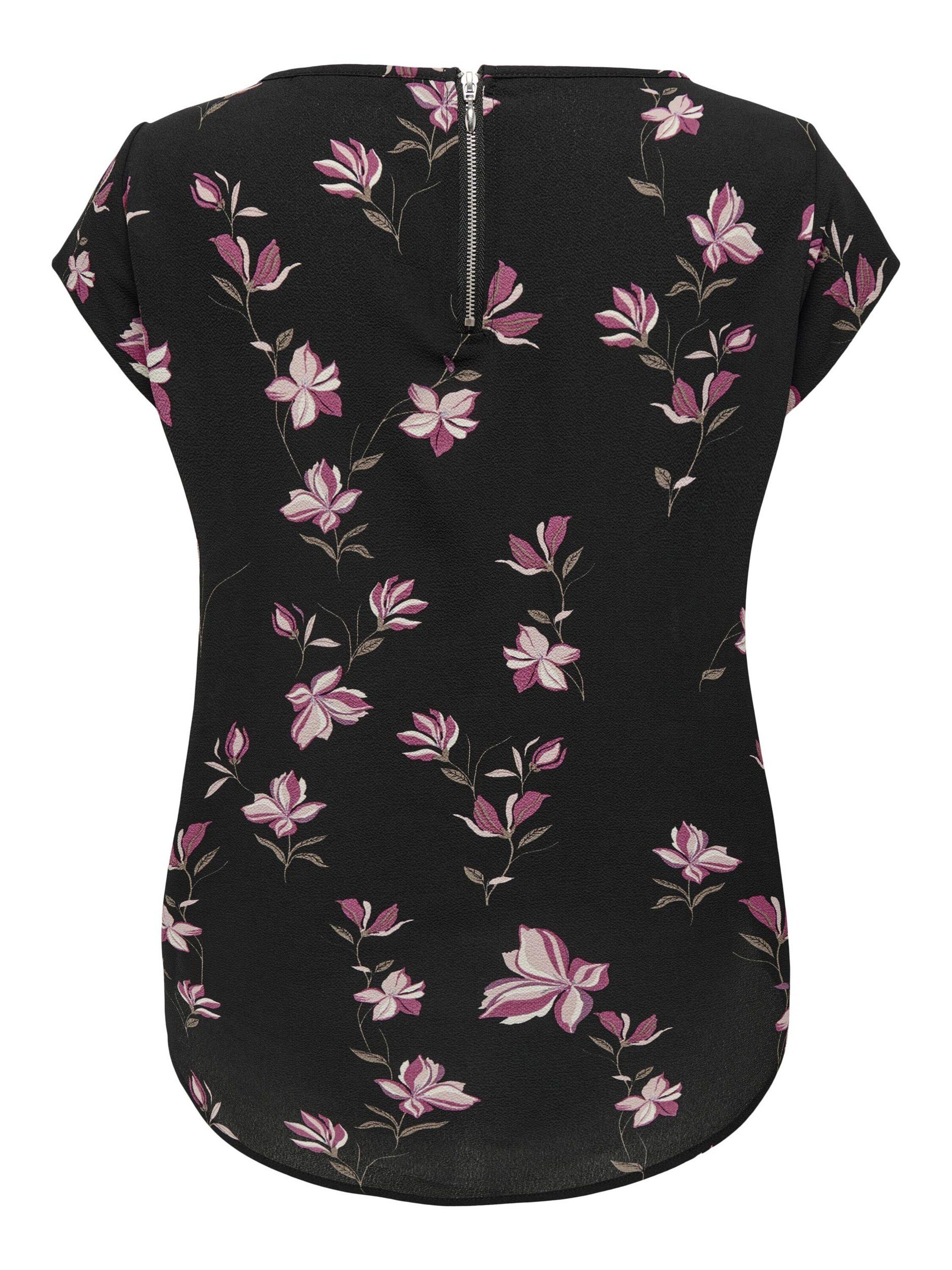 ONLY Kurzarmbluse Vic (1-tlg) Plain/ohne Details günstig online kaufen