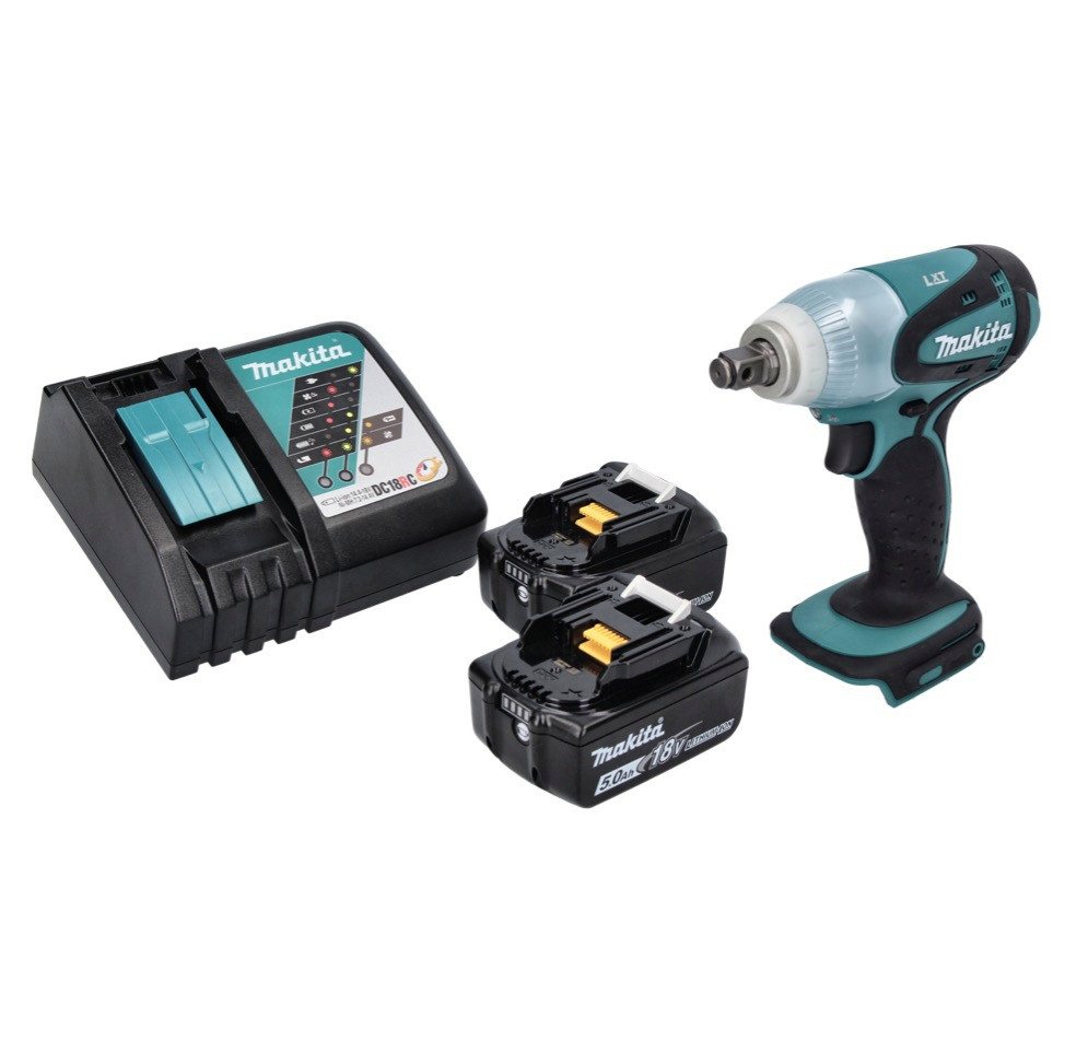 Thumbnail - Makita Akku-Schlagschrauber DTW 251 RT Akku Schlagschrauber 18 V 230 Nm 1/2" + 2x Akku 5,0 Ah + L