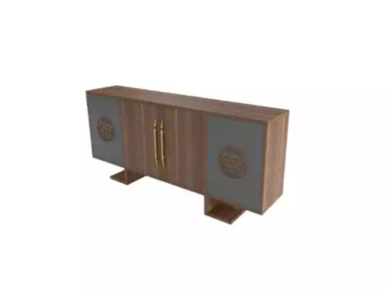 JVmoebel Schreibtisch Braune Moderne Arbeitszimmermöbel in Sideboard Made Schreibtisch +1x Schreibtisch Couchtisch Europa Couchtisch +1x (4-St., Sideboard 1x Beistelltisch), + 1x