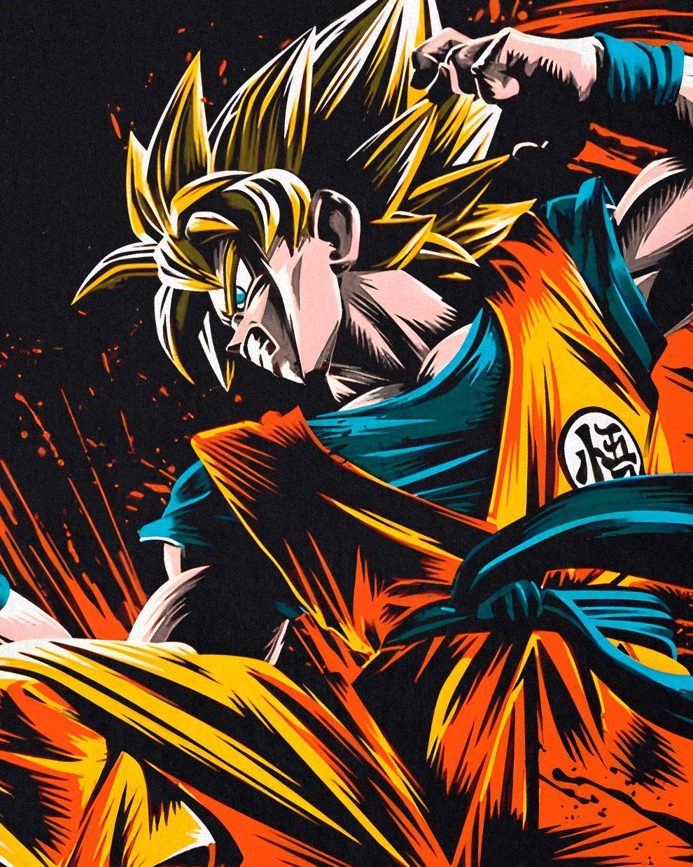 style3 T-Shirt Super Sayajin Attack super günstig online kaufen