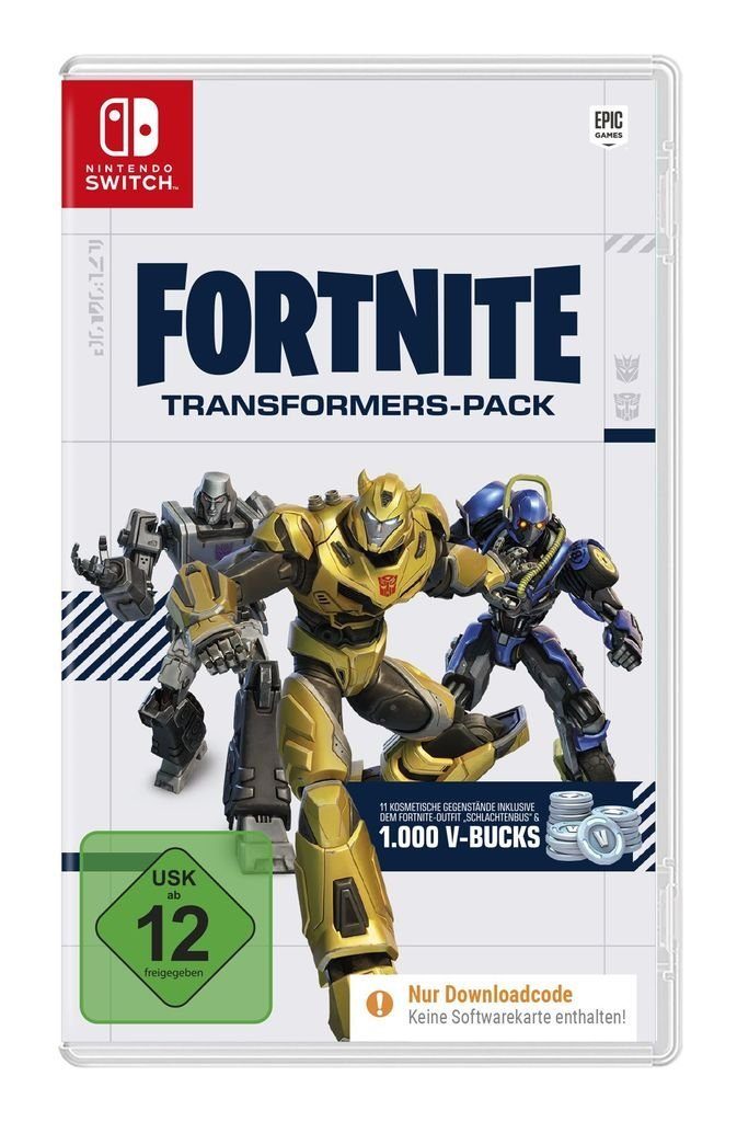 Fortnite Transformers Pack (Code in a Box) Nintendo Switch