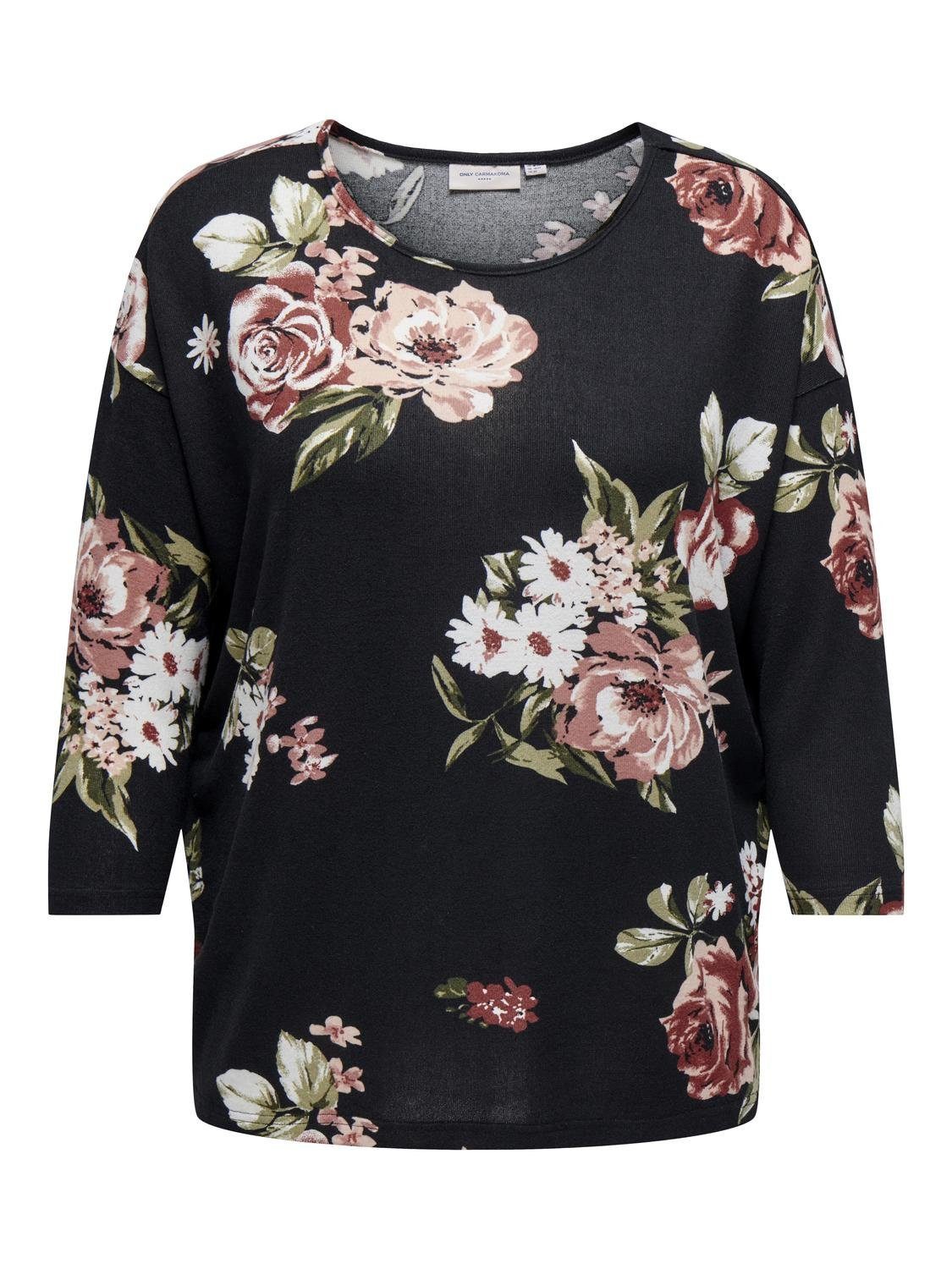 3/4-Arm-Shirt CARALBA 3/4 TOP NOOS