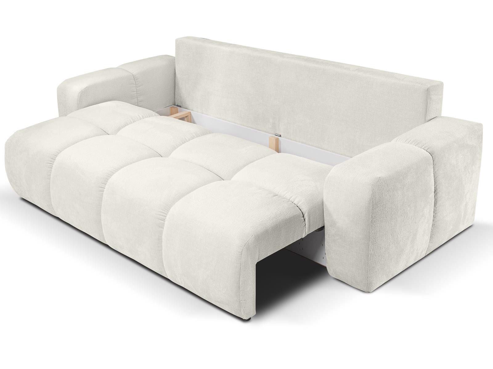 Compleo Schlafsofa bubble, Breite: 259 cm, Elegant design, Designersofa MOSSA