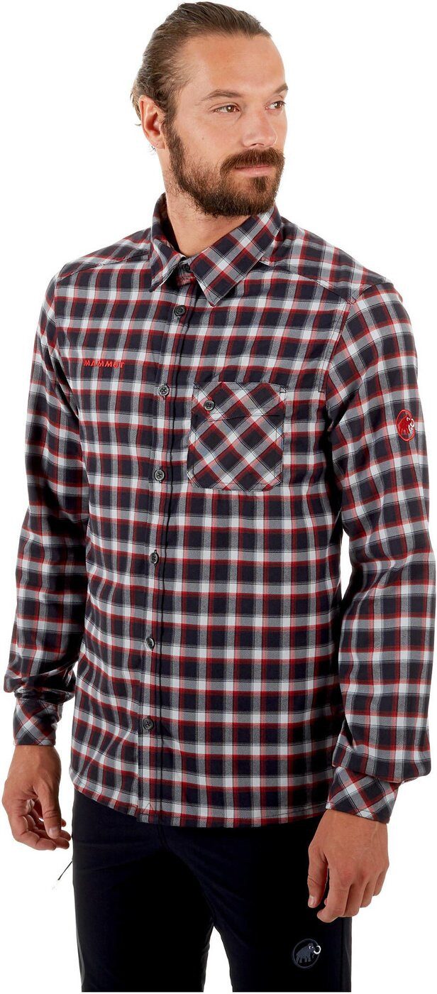 Mammut Outdoorhemd Belluno Tour Longsleeve Shirt Men PHANTOM-MAGMA