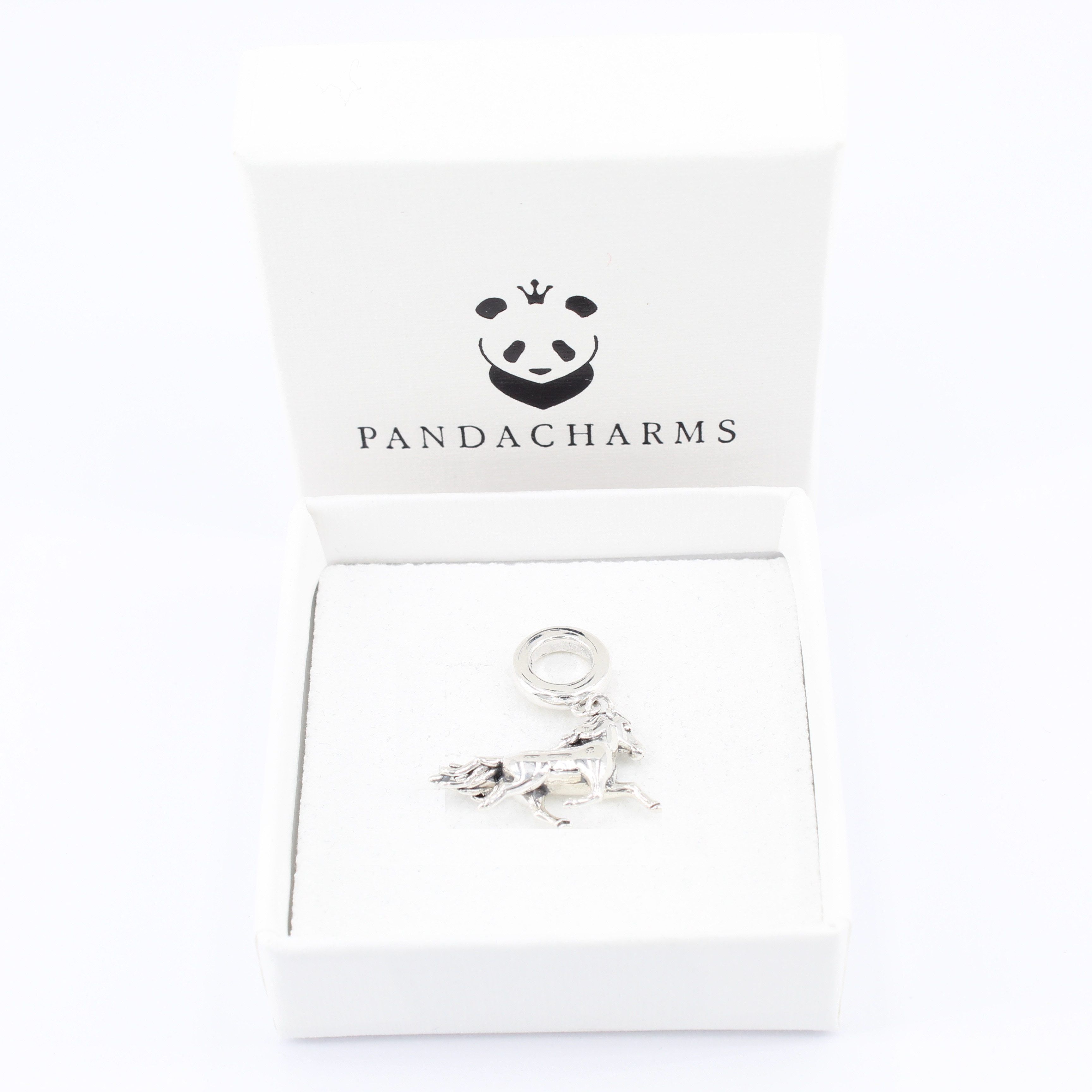 PANDACHARMS Bead Pferd aus Silber Charm Anhänger für Charm Armband, 925er S günstig online kaufen