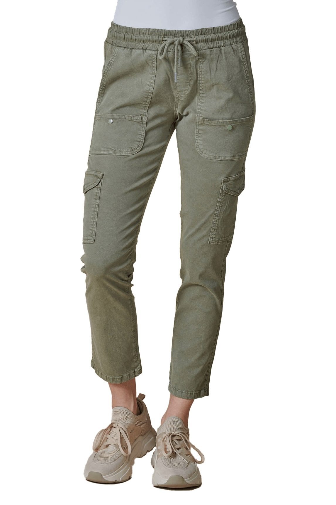 Zhrill Stoffhose Cargohose ZHLERA Grün (0-tlg) günstig online kaufen