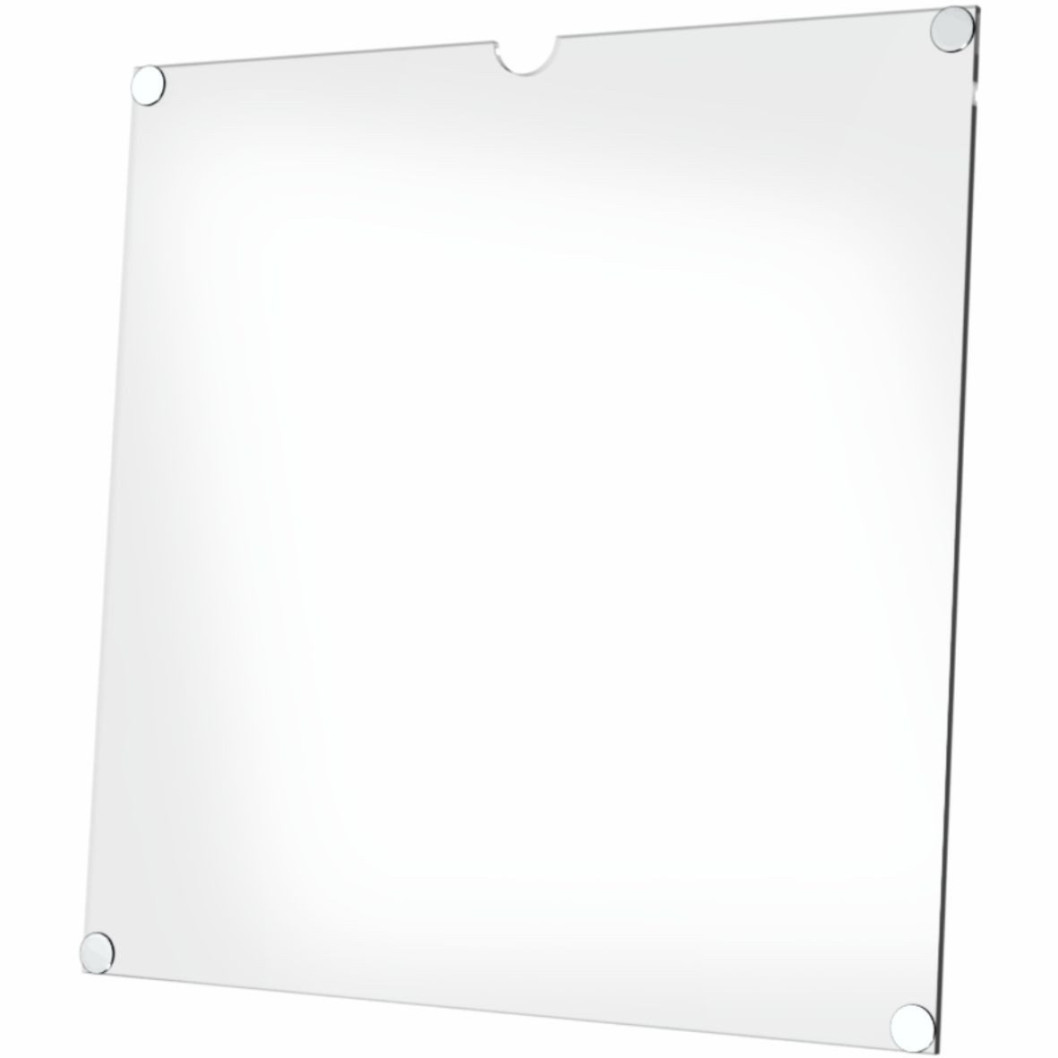FiguWorld GmbH Vitrine Acryl Frontscheibe passend für IKEA® KALLAX Regal -transparent-