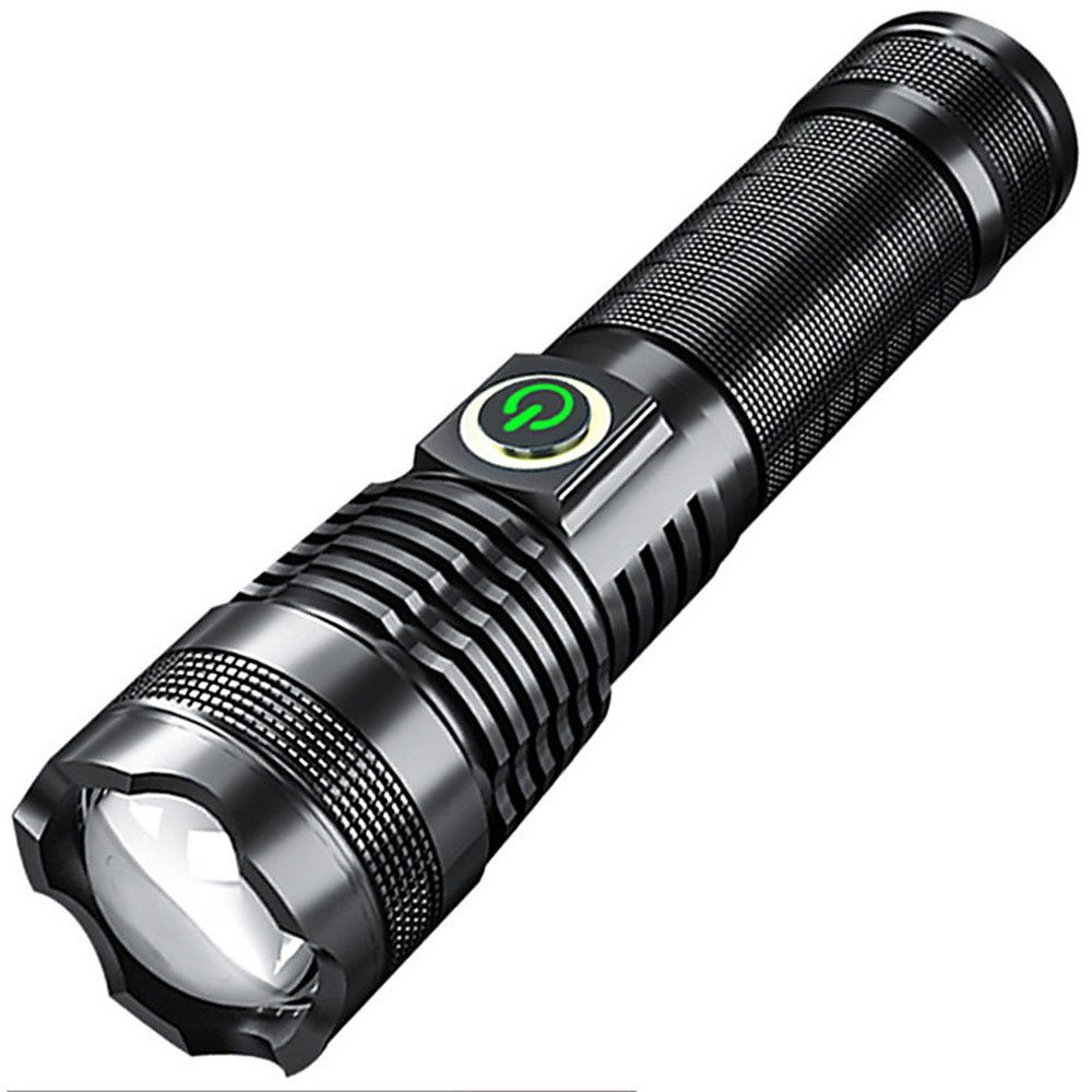 Housruse LED Taschenlampe Wiederaufladbare USB-Taschenlampe, superhelle  XHP70 LED-Taschenlampe mit Zoom