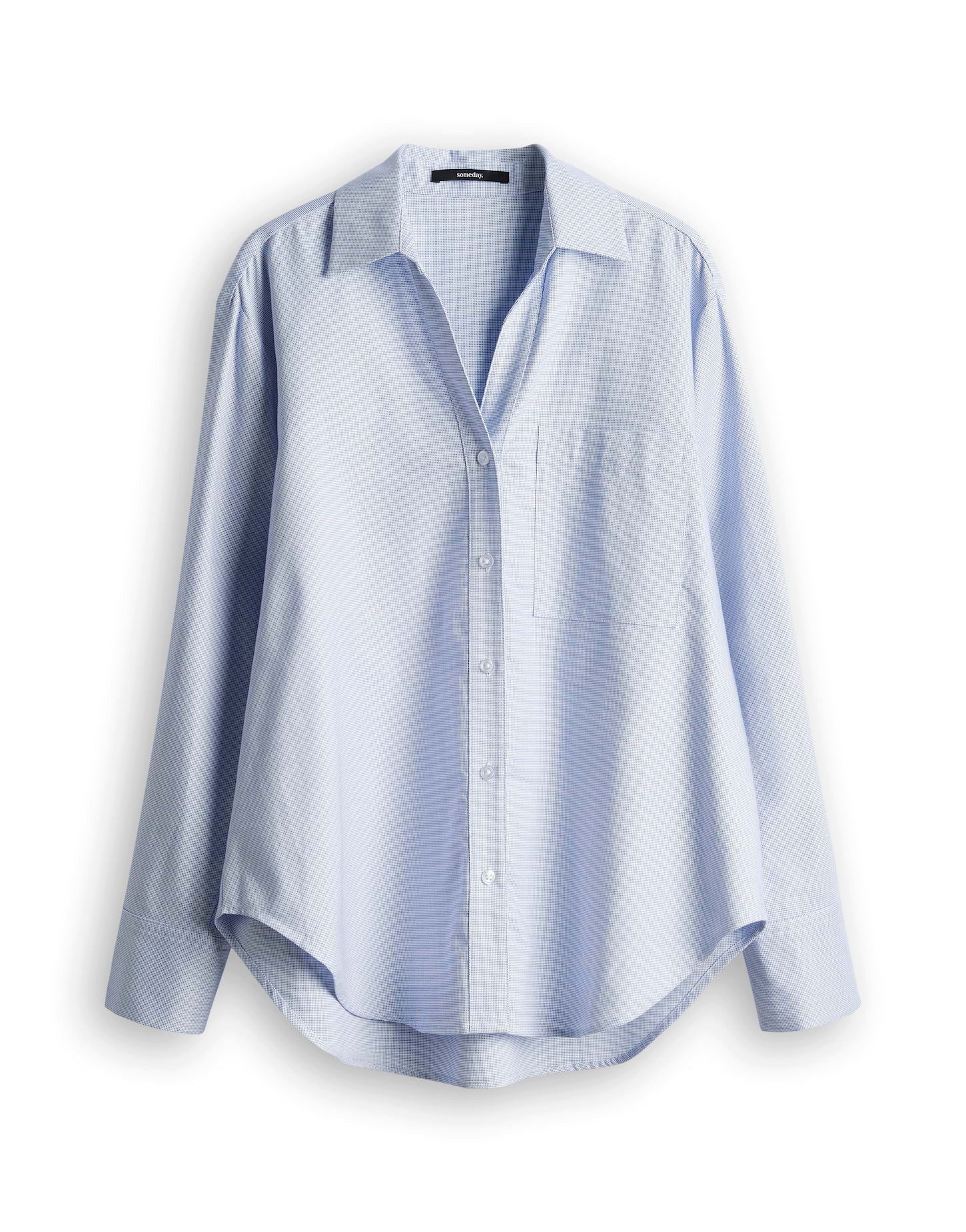 someday Langarmbluse Regular-Fit Hemdbluse Zurina - Regular Fit