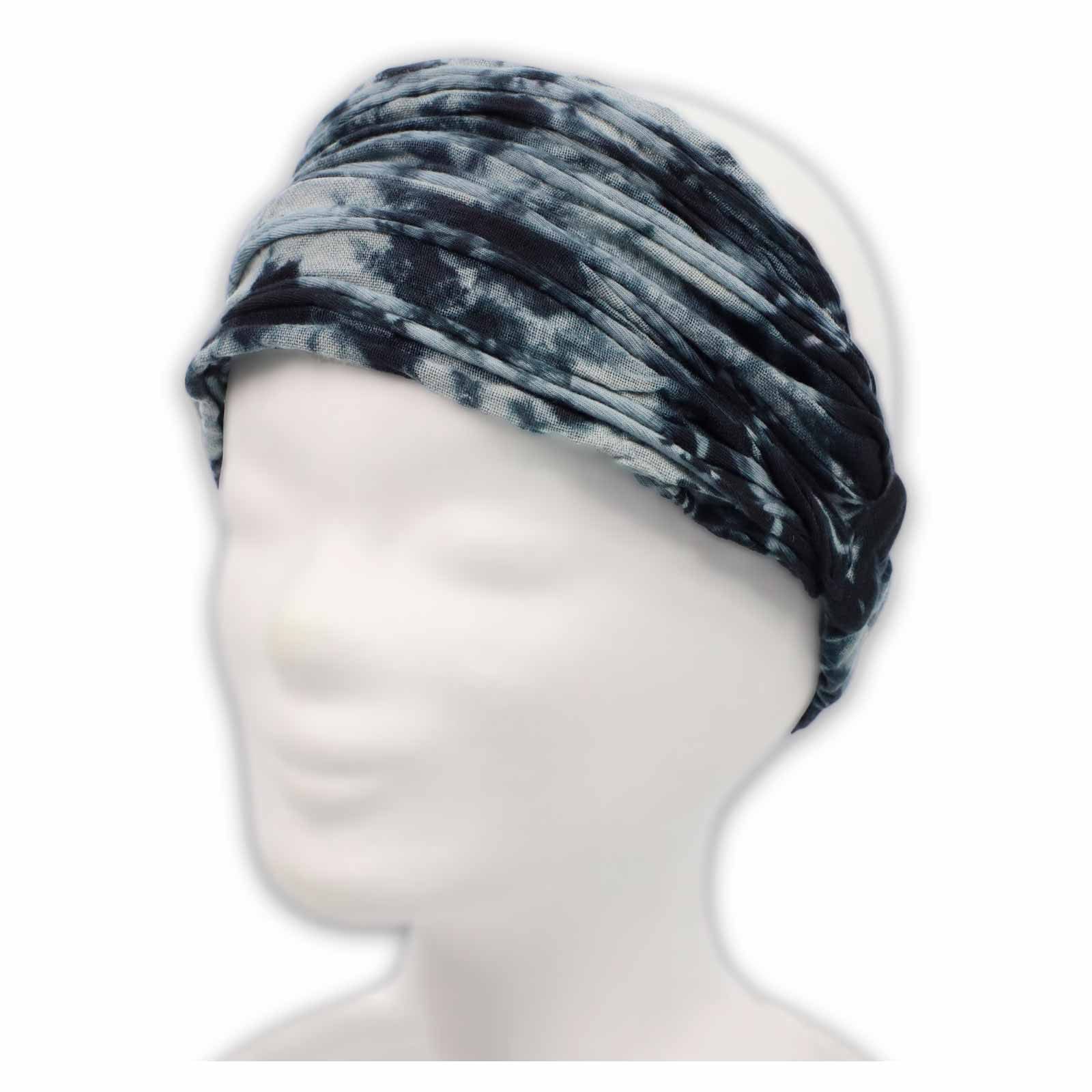 Stirnband KUNST&MAGIE unisex hippie Stonewashed Batik Kopfband Stirnband Yoga