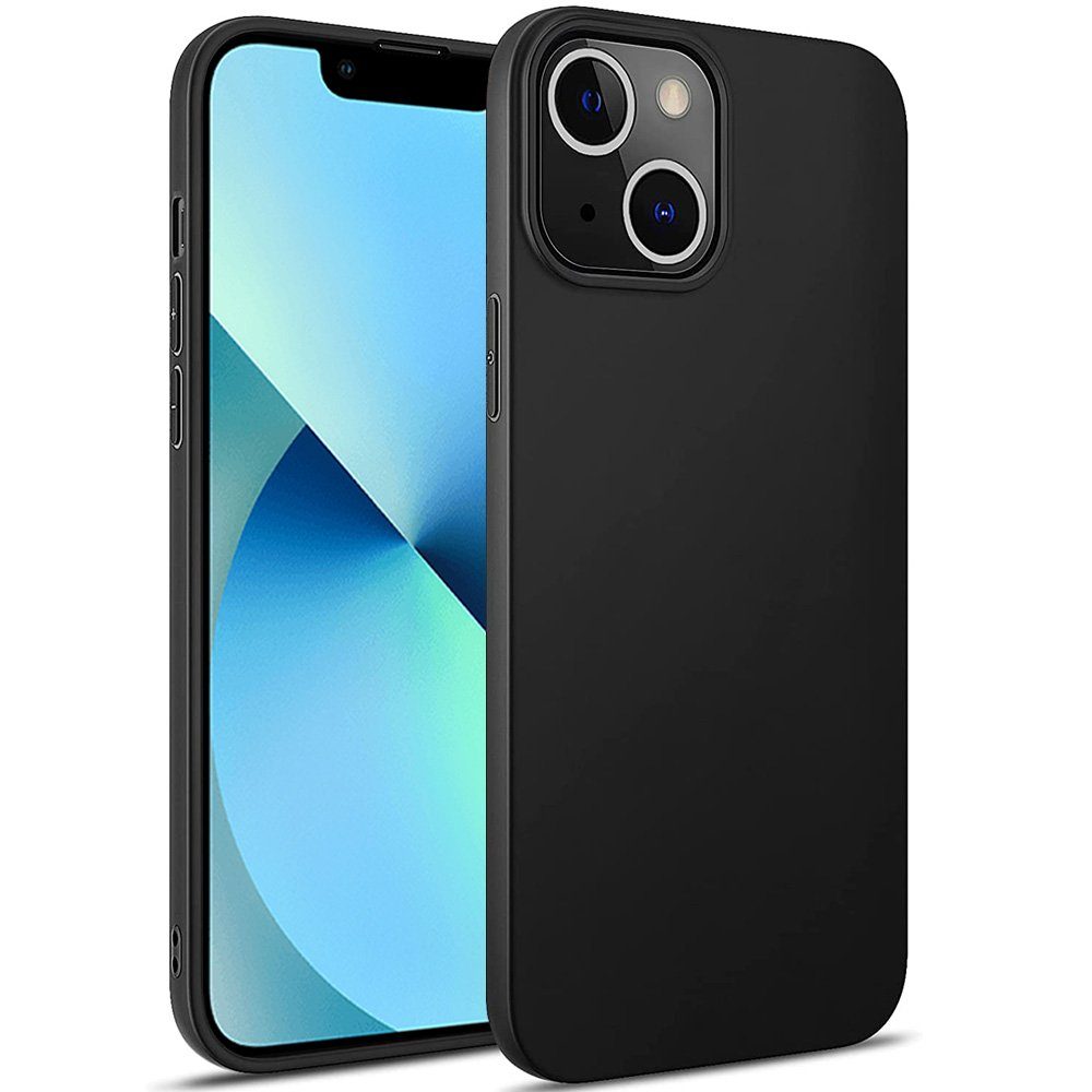 Handyhülle Slim Case für iPhone 13 Mini Schwarz