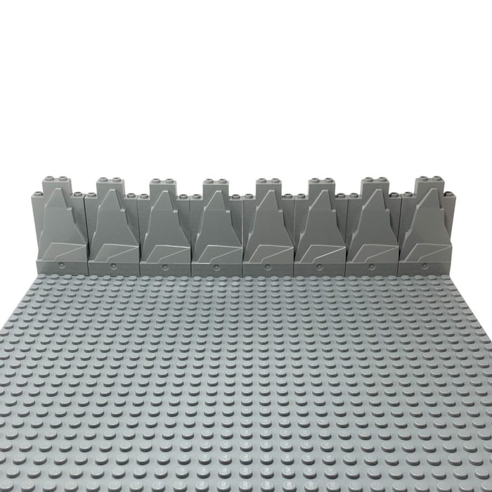 LEGO® Spielbausteine LEGO® Felsen Hellgrau 2x4x6 Berg - Rock Panel 47847 - 20x (Creativ-Set 20 St) Made in Europe