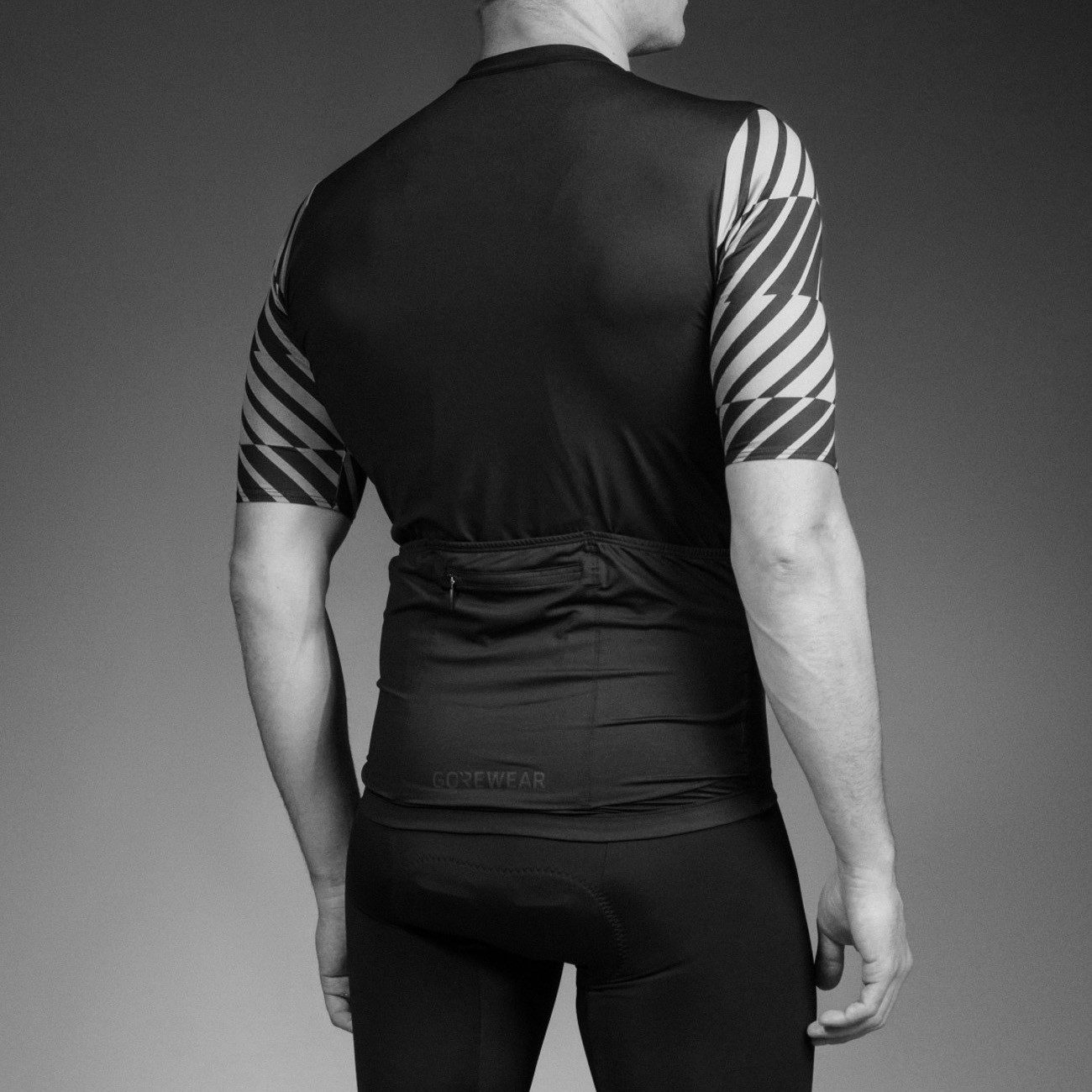 GORE® Wear Radtrikot Gore Wear Swiftride Optical Jersey Herren White Black