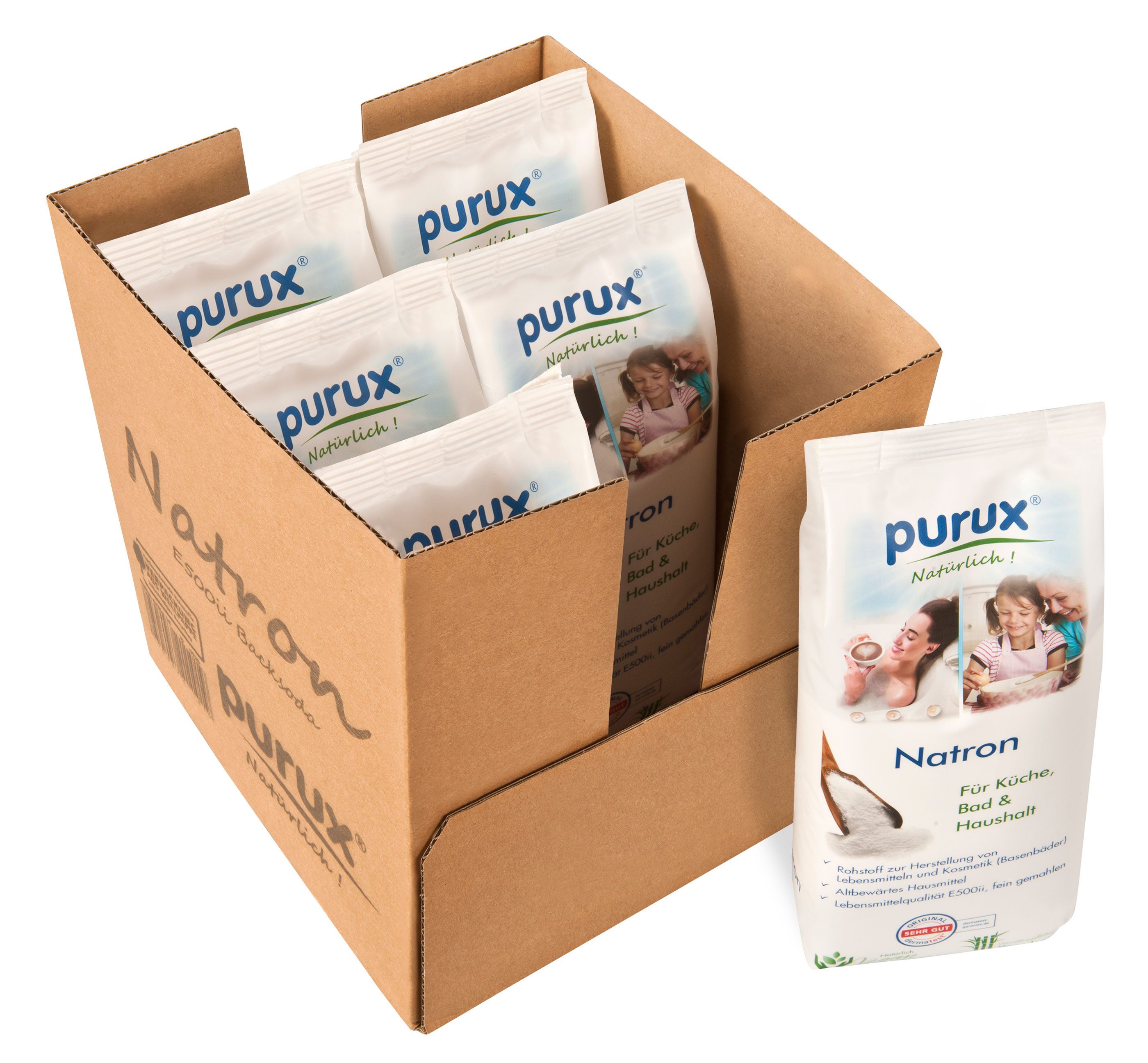 Back-Set Natron Pulver 5kg + 1kg Bonus, Lebensmittelqualität