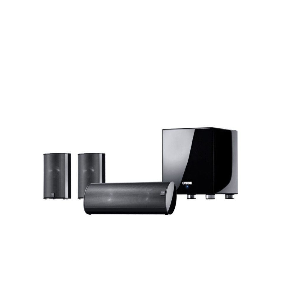 CANTON Movie 2005.3 5.1 Heimkino Set Aluminium schwarz eloxiert Subwoofer