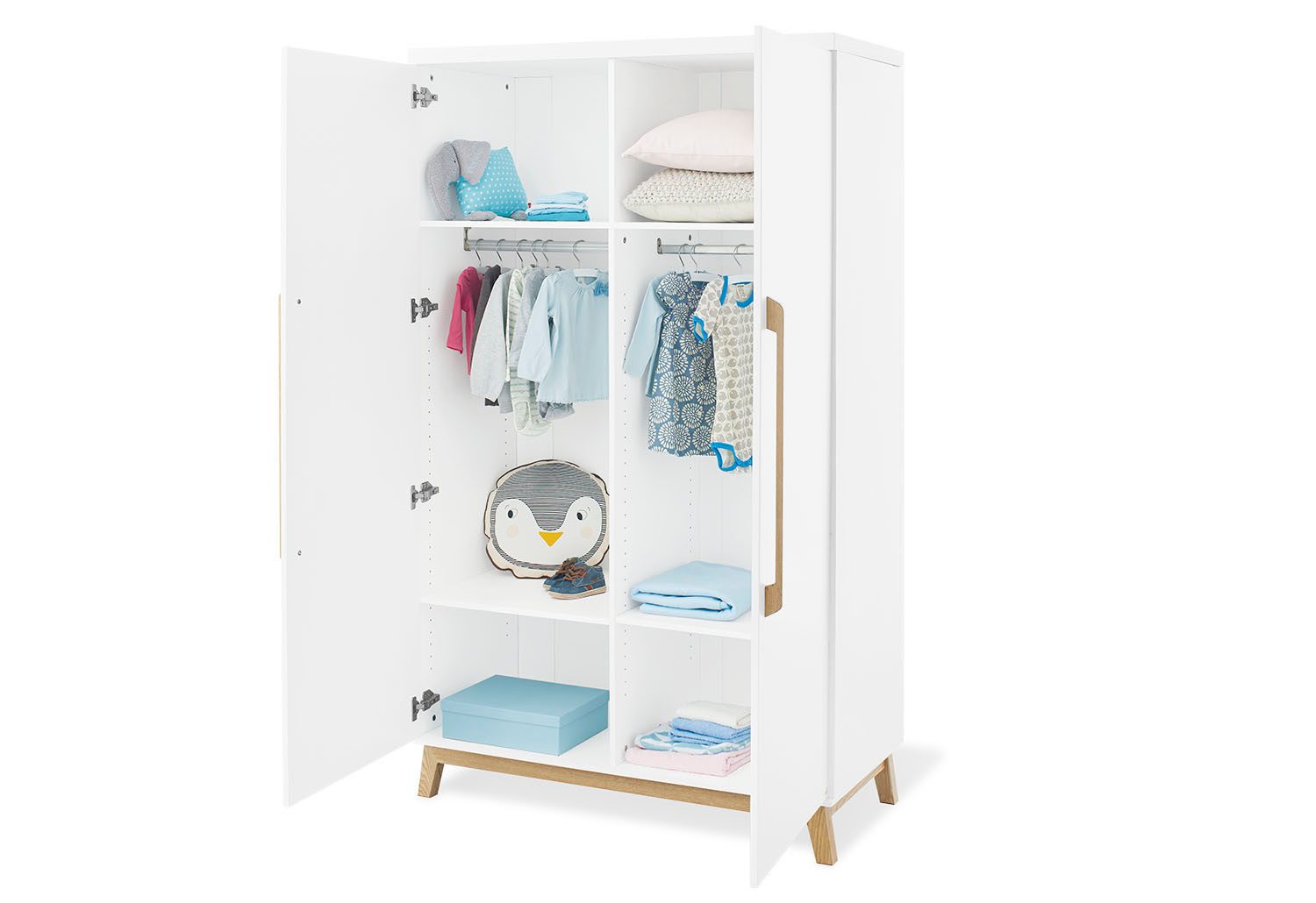 Pinolino® Kinderkleiderschrank Kleiderschrank 'Riva'