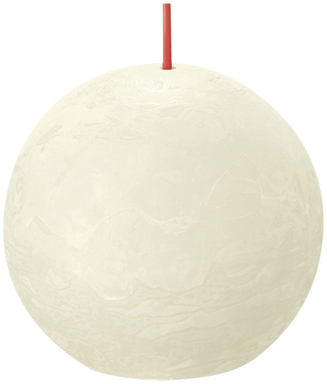 Bolsius Kugelkerze Bolsius Rustik Kugelkerze weiche perle