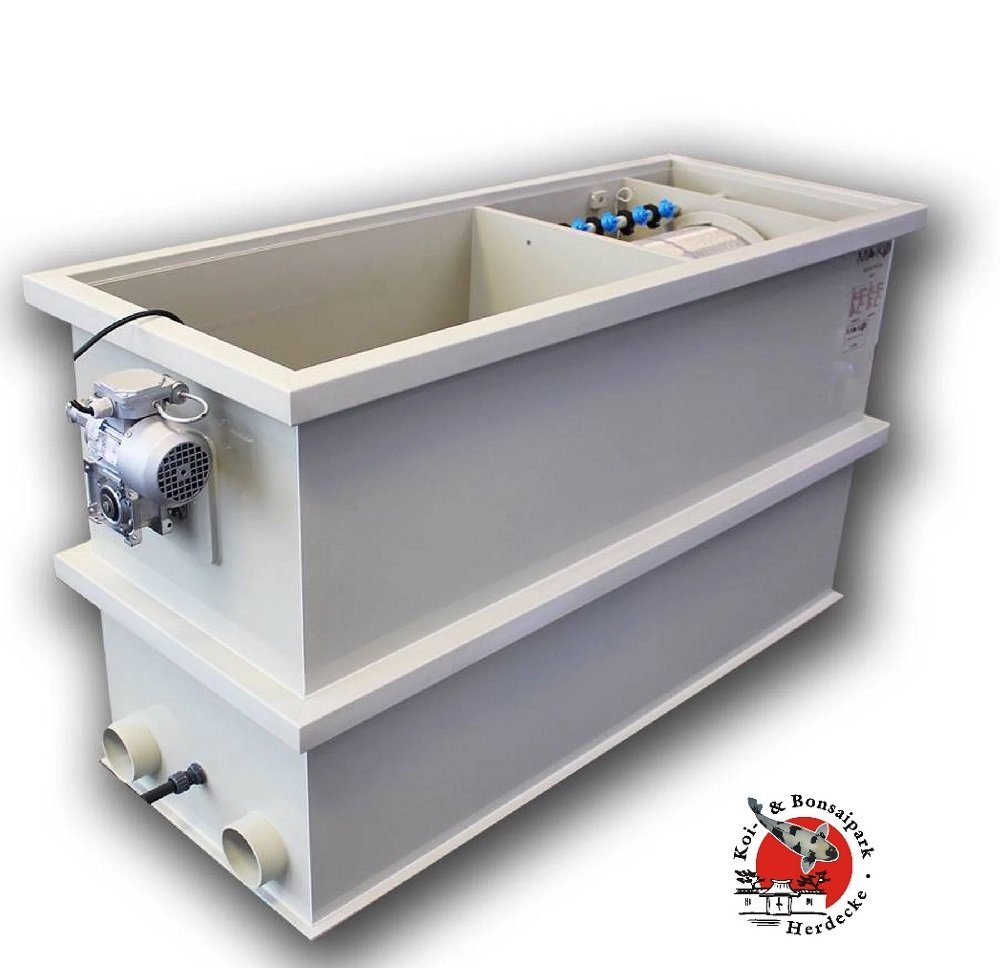Teichfilter Teichkomplettfilter Combi L mit Biostufe für 100