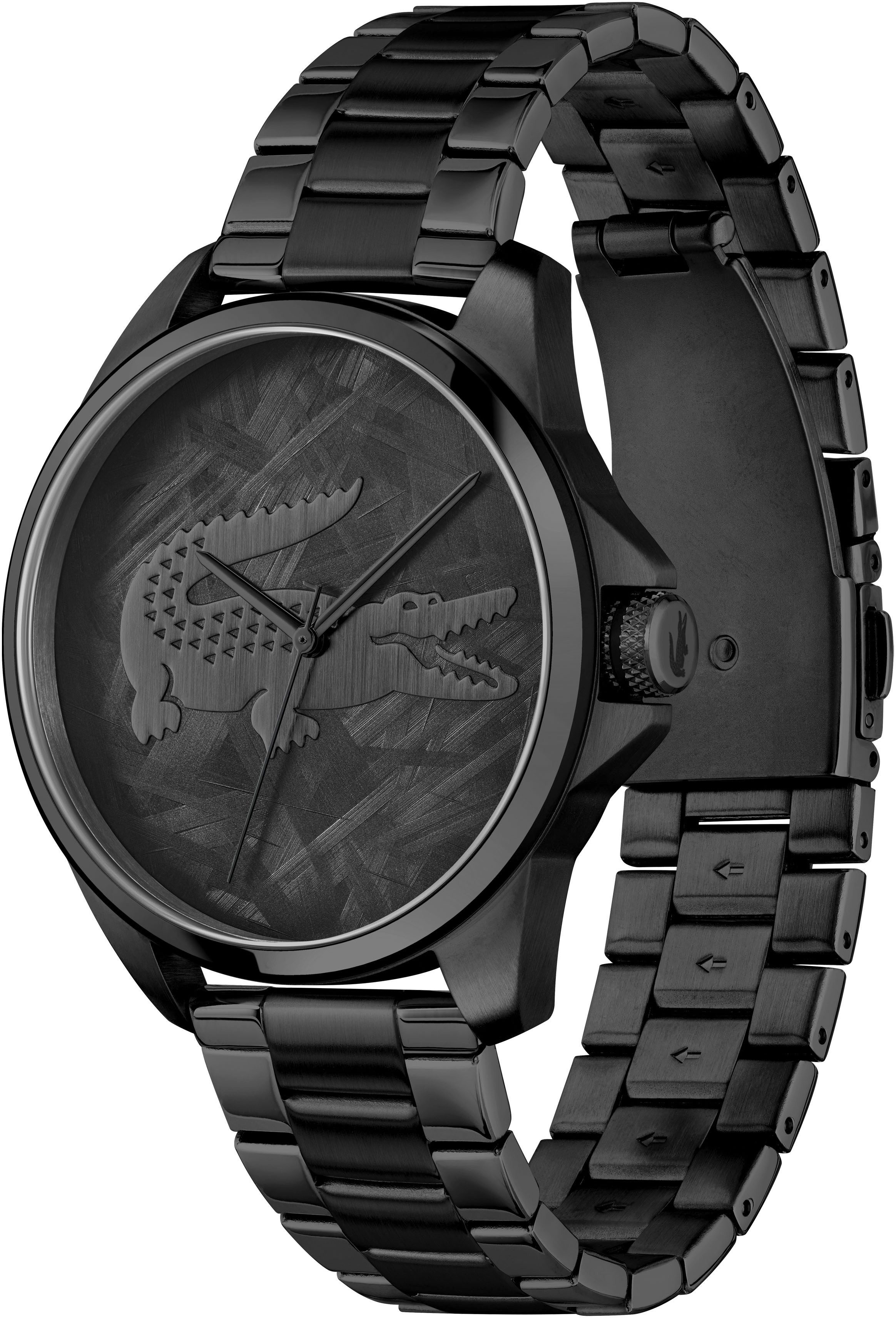 Lacoste Quarzuhr LE CROC 2011396, Armbanduhr, Herrenuhr, Edelstahlarmband, günstig online kaufen