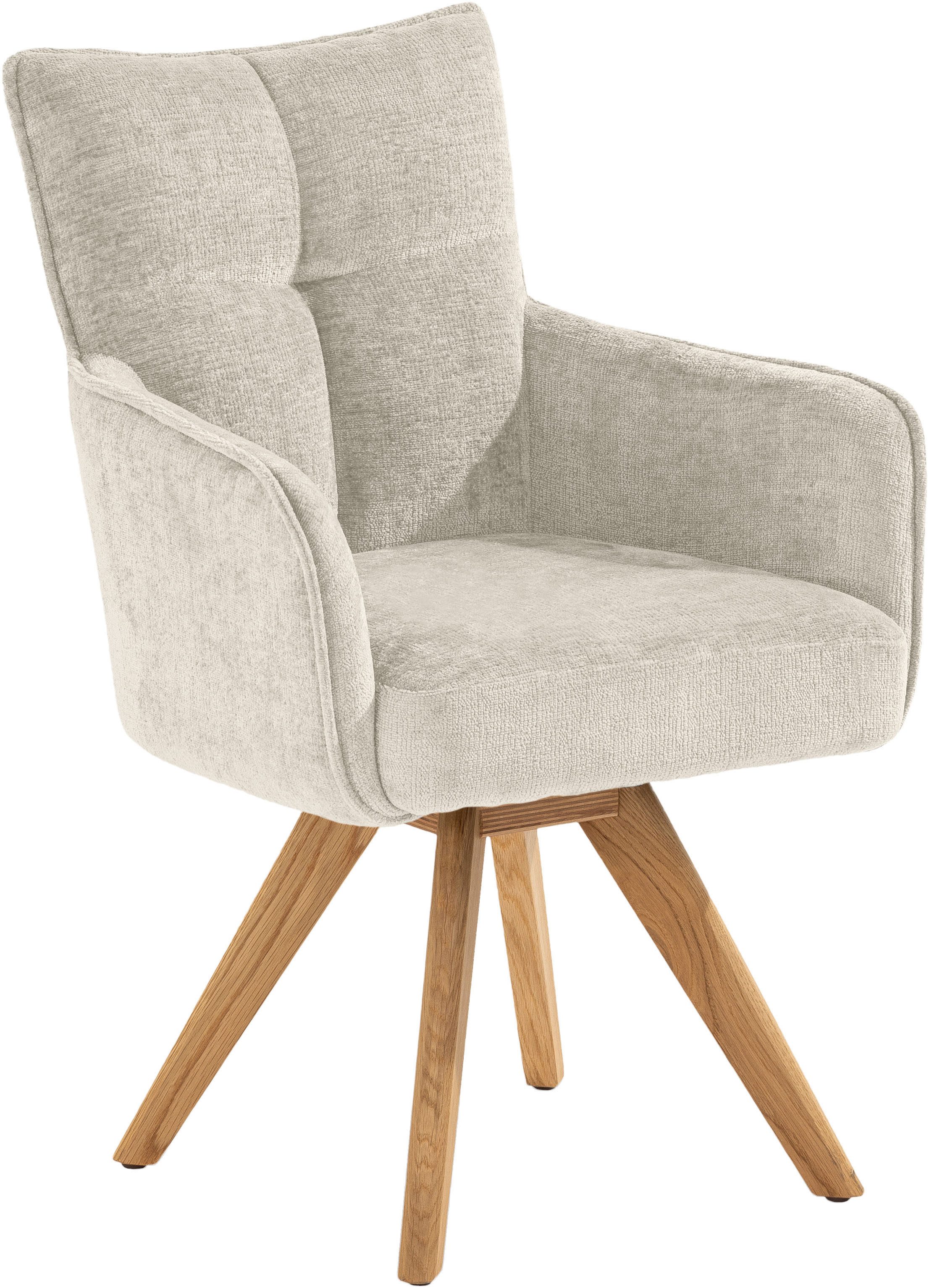 set one by Musterring Armlehnstuhl Tucson (Set), 2er-Set, drehbar mit Rückh günstig online kaufen