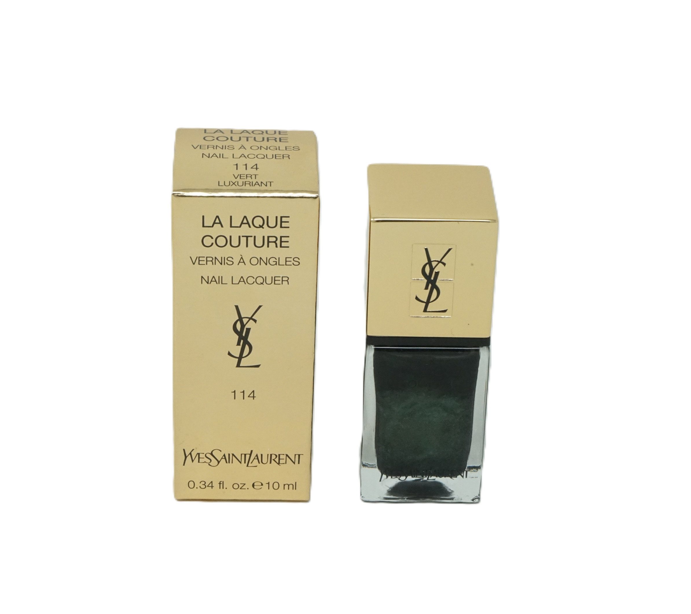 YVES SAINT LAURENT Nagellack Yves Saint Laurent La Laque Couture Nagellack 10ml Vert Luxuriant 114