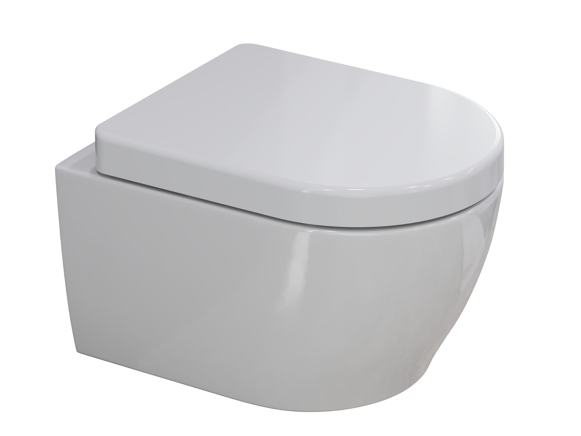 Aqua Bagno Tiefspül-WC spülrandlose Toilette mit günstig online kaufen