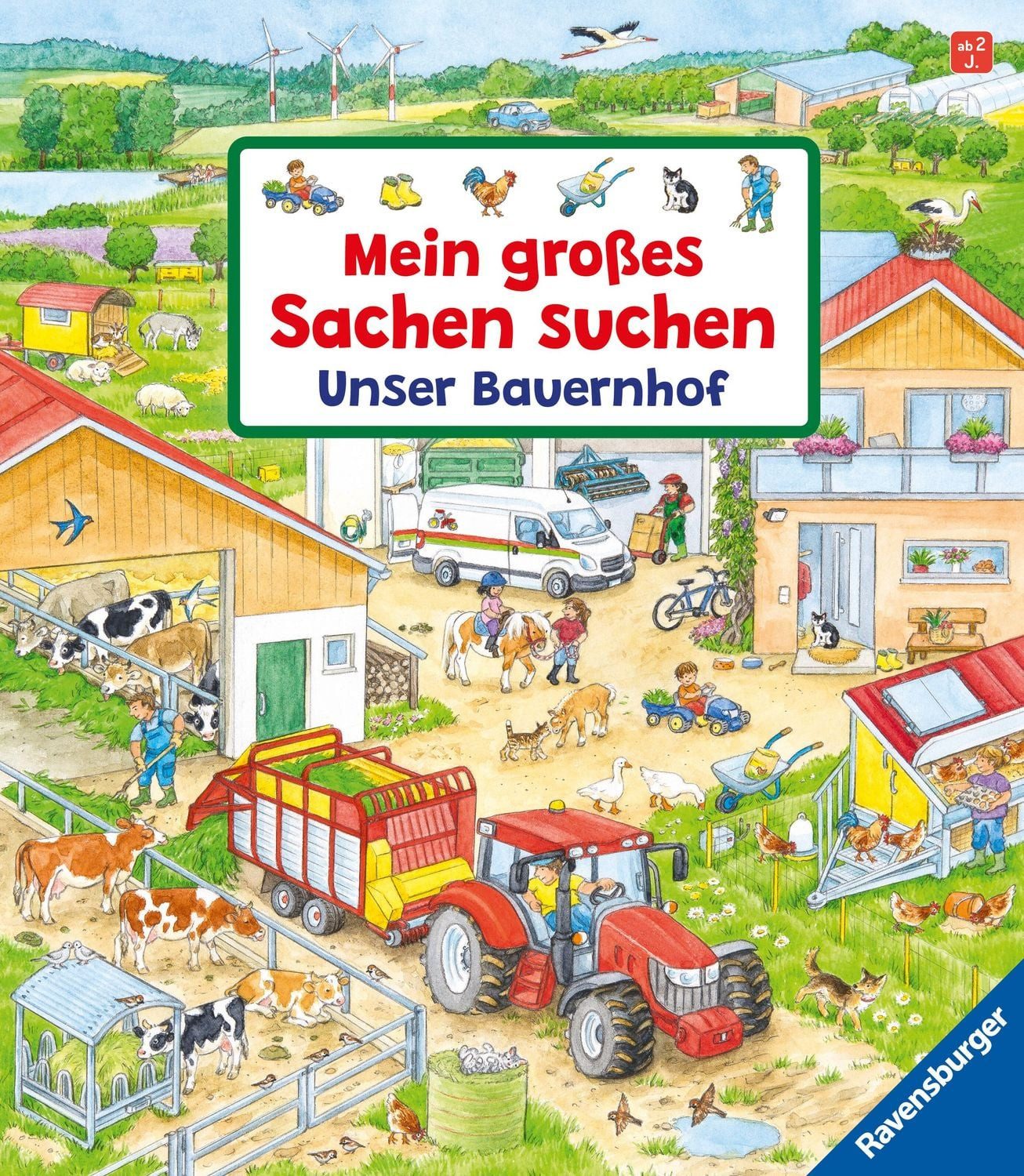 Mein großes Sachen suchen: Unser Bauernhof / Susanne Gernhäuser
