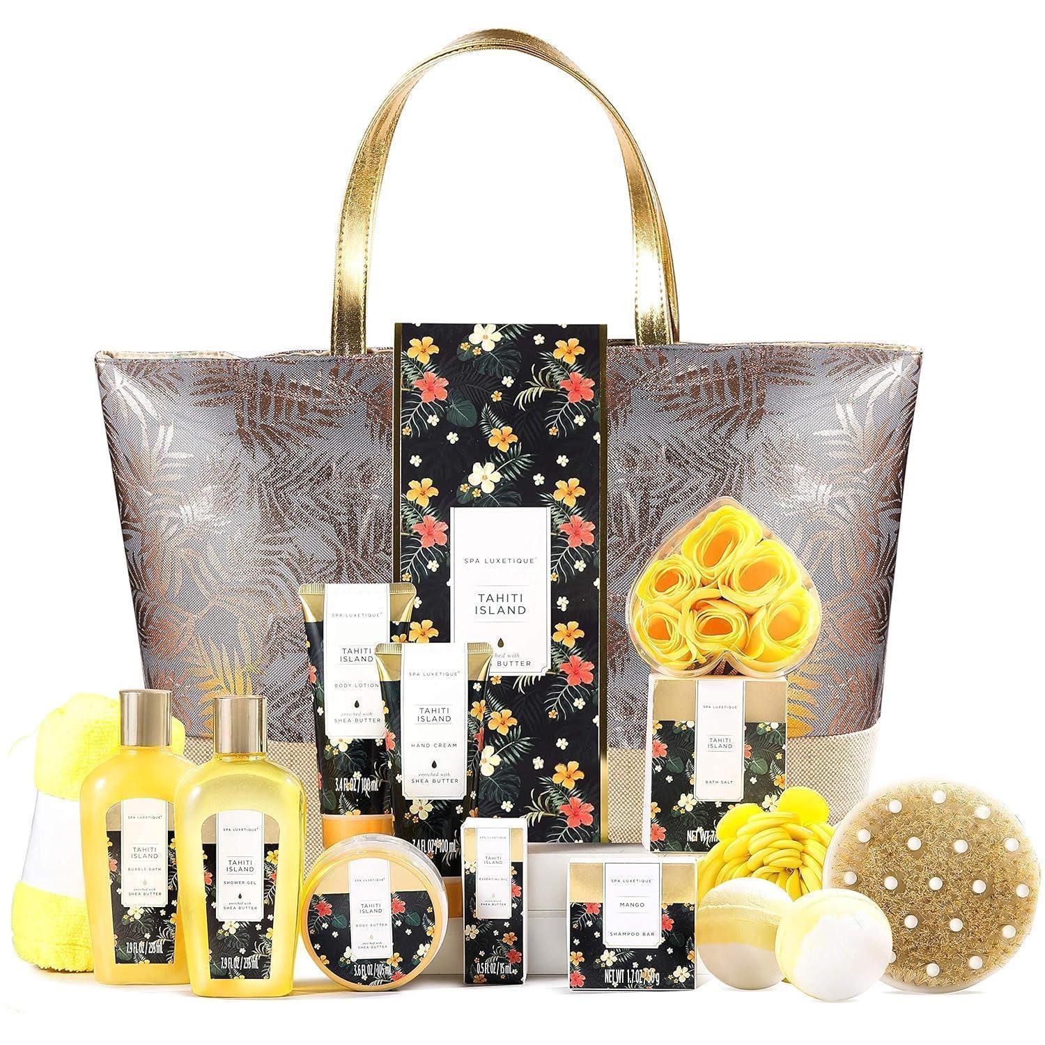 LuxusKollektion Pflege-Geschenkset SPA Luxetique Bad Geschenkset für Damen 15tlg - Beauty & Entspannung