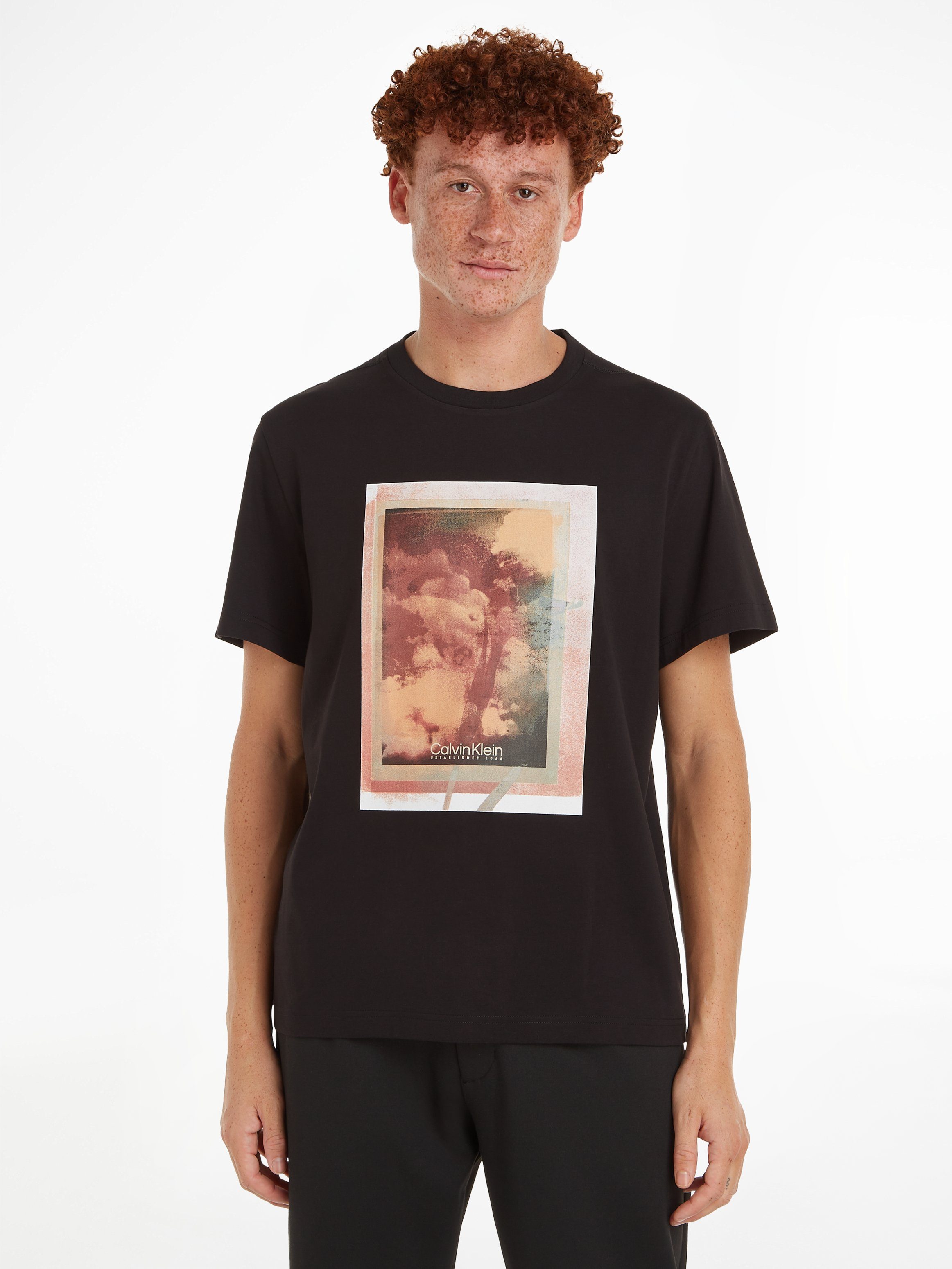 Klein Calvin T-Shirt PHOTO T-SHIRT PRINT