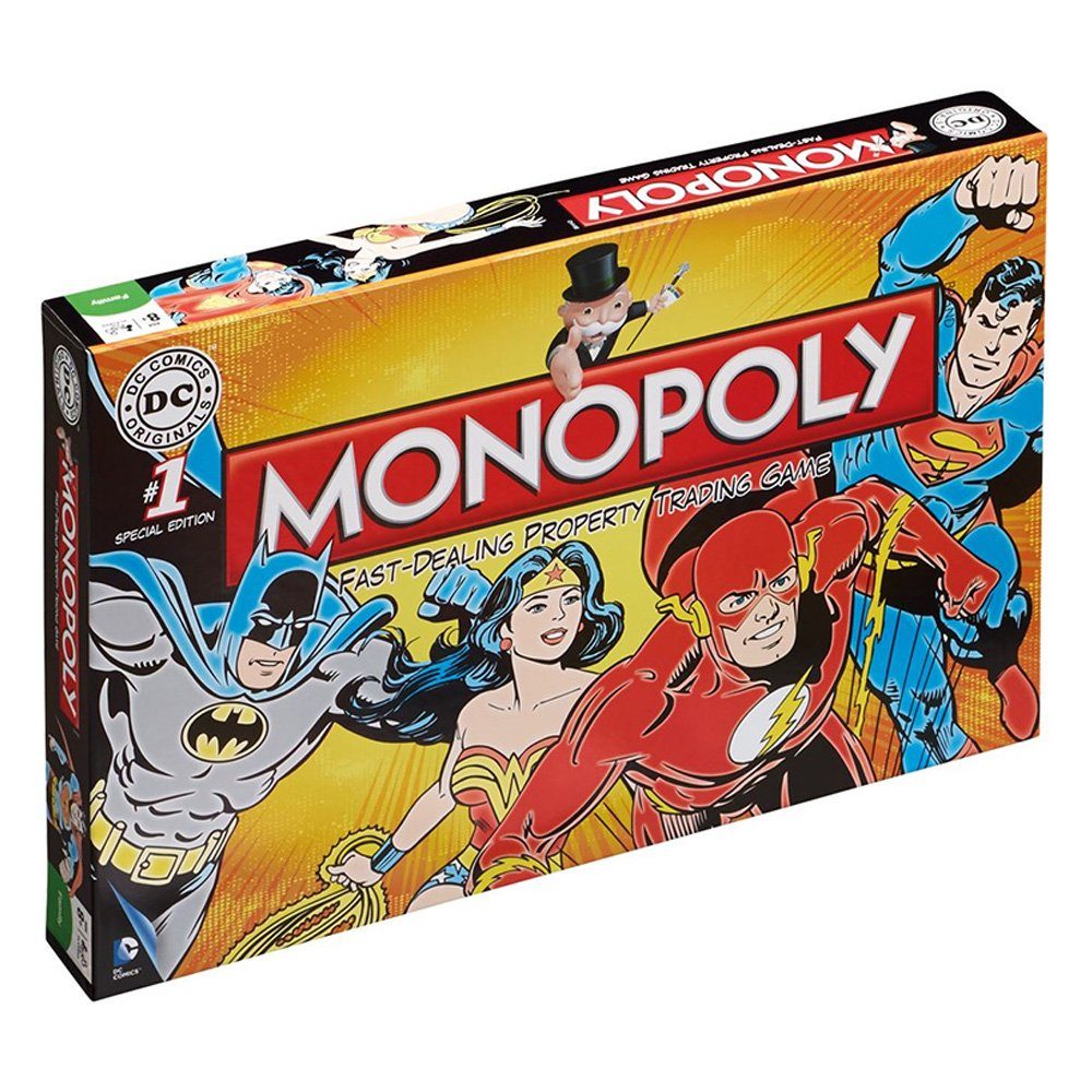 Winning Moves Spiel Monopoly DC Special Edition (English)