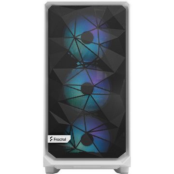Fractal Design PC-Gehäuse Meshify 2 RGB White TG Clear Tint