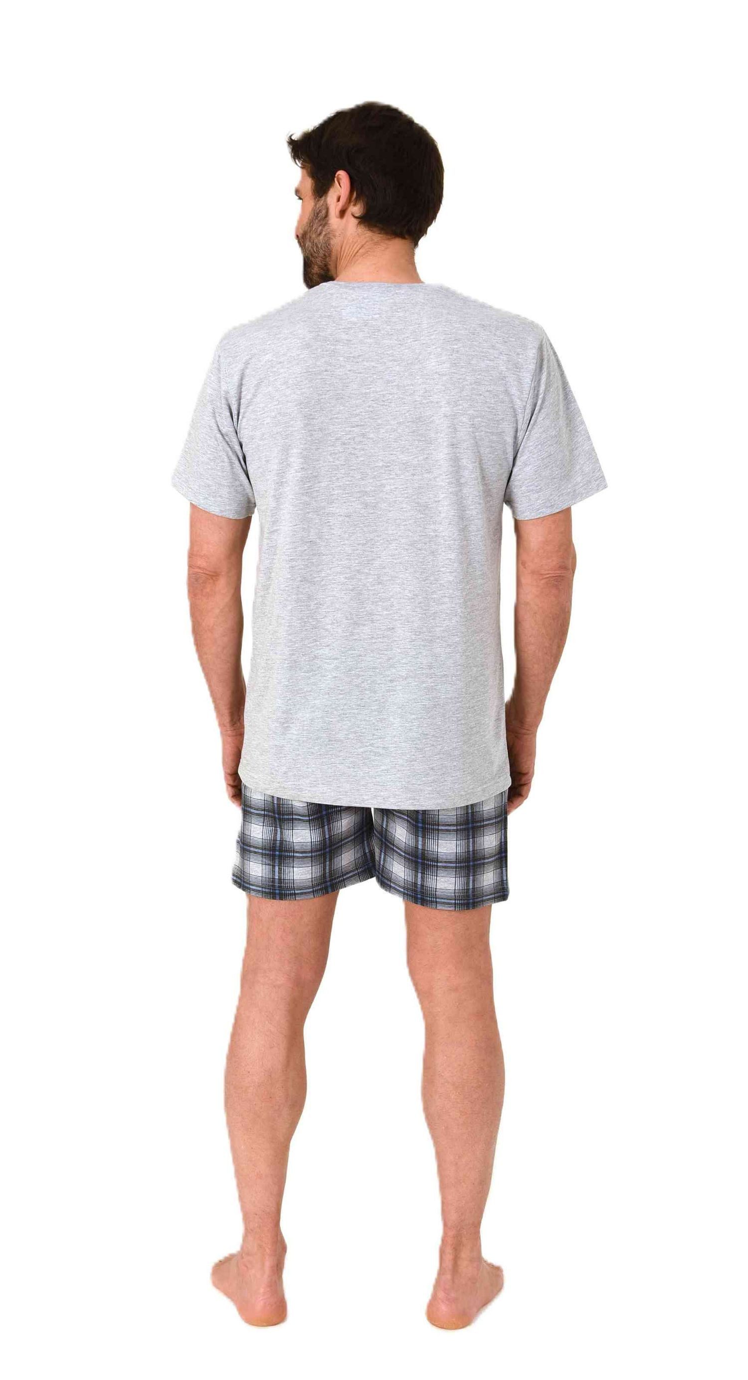 Normann Pyjama Normann Herren kurzarm Schlafanzug günstig online kaufen
