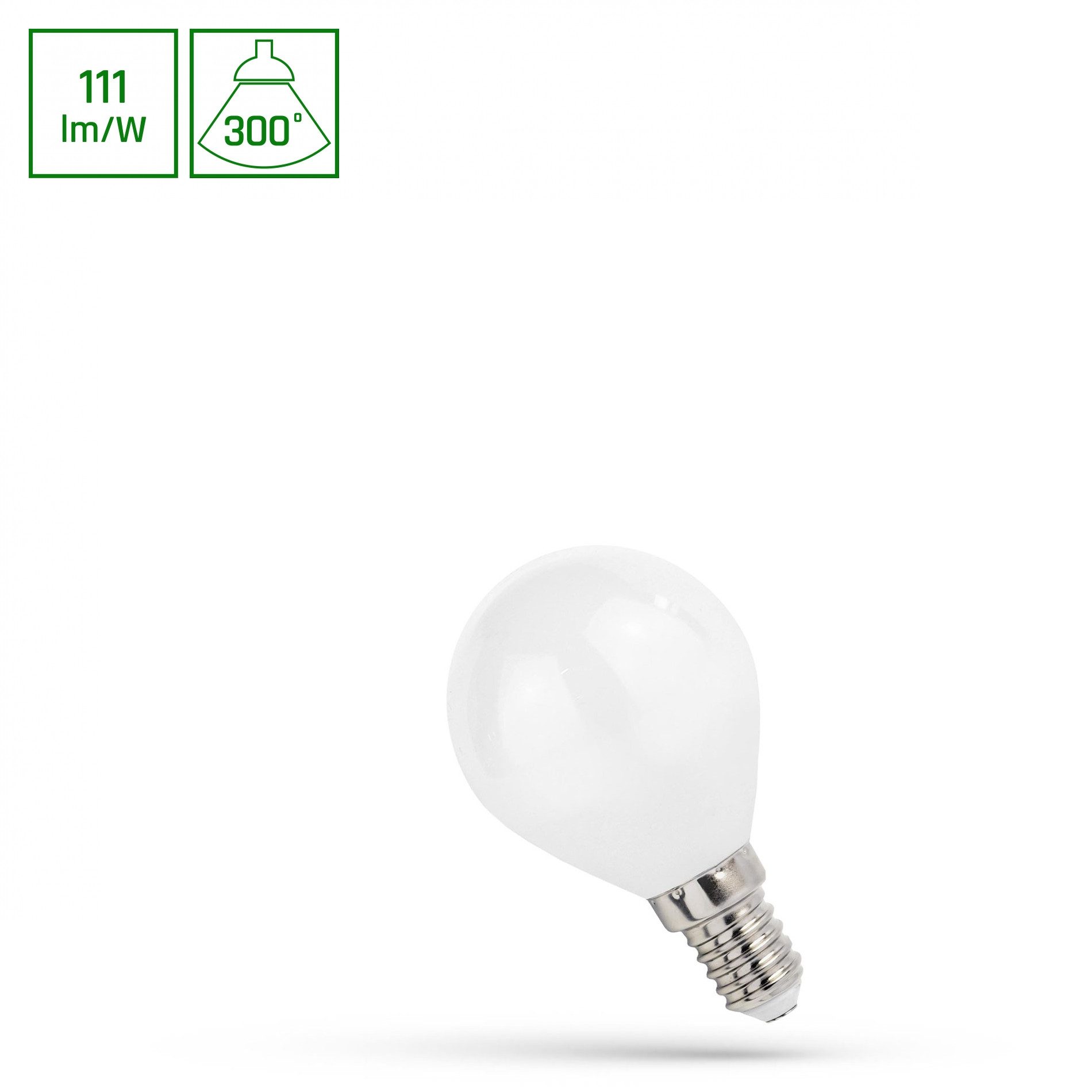 Spectrum LED-Leuchtmittel LED E14 G45 Filament günstig online kaufen