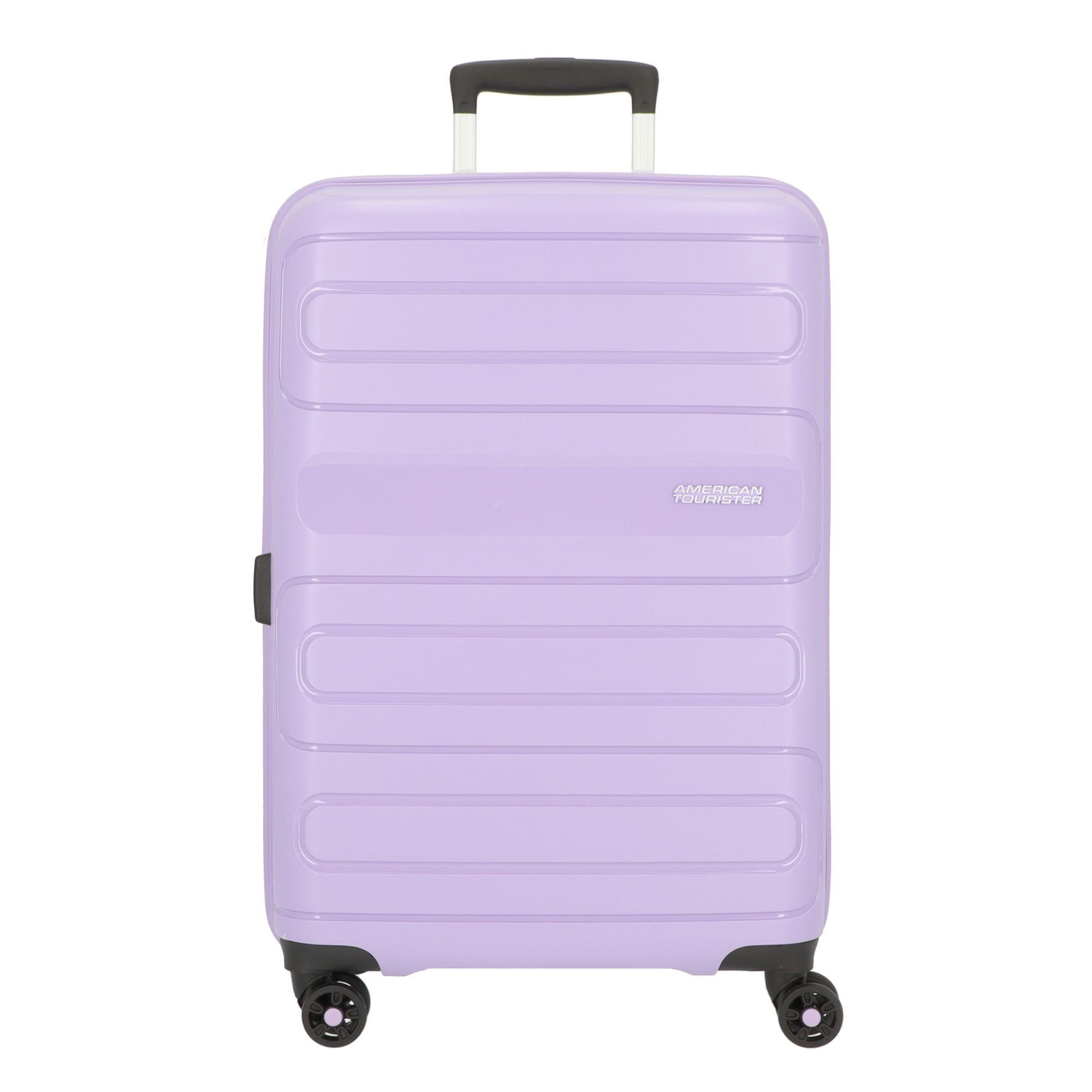 Polypropylen Tourister® American Hartschalen-Trolley purple lavender Rollen, Sunside, 4