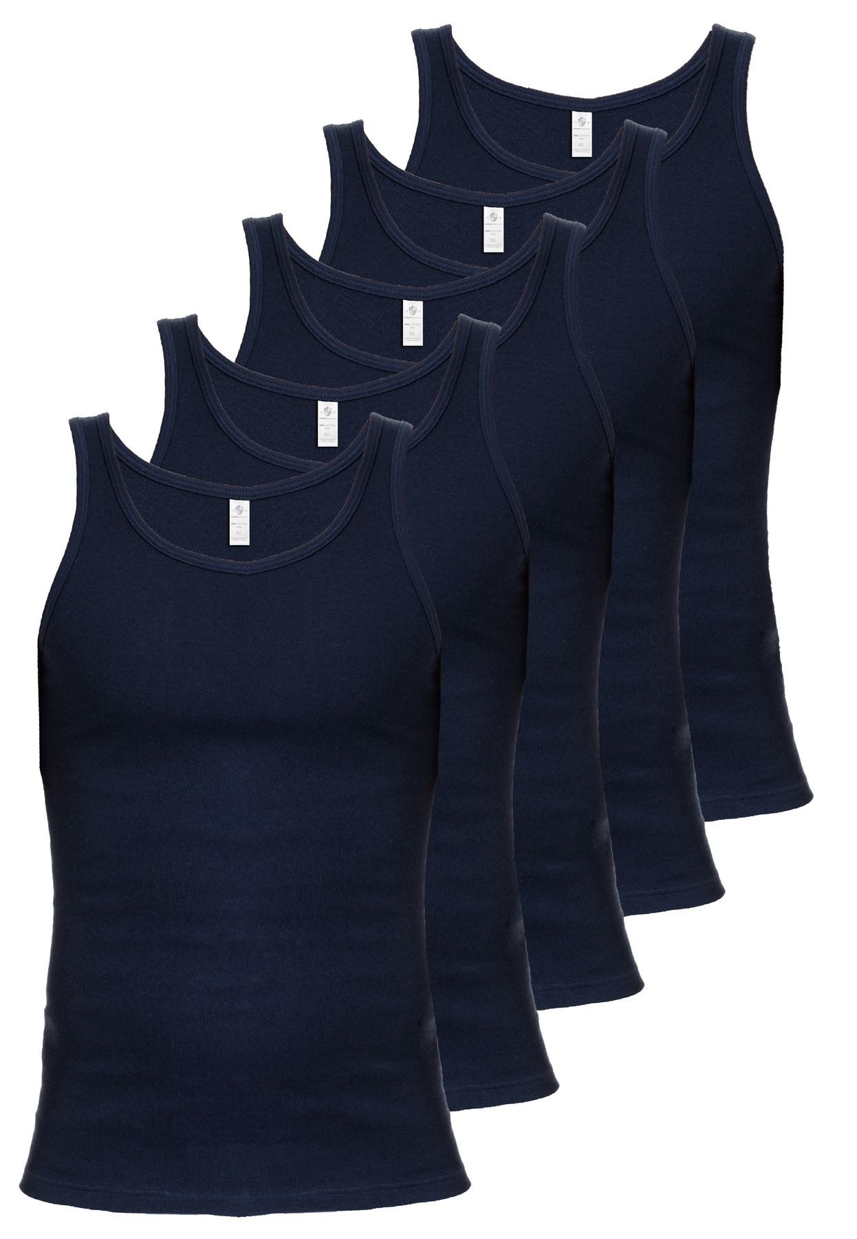 HAASIS Bodywear 1919 Achselhemd Herren Unterhemd 77504011-M (Packung, 5-St. günstig online kaufen