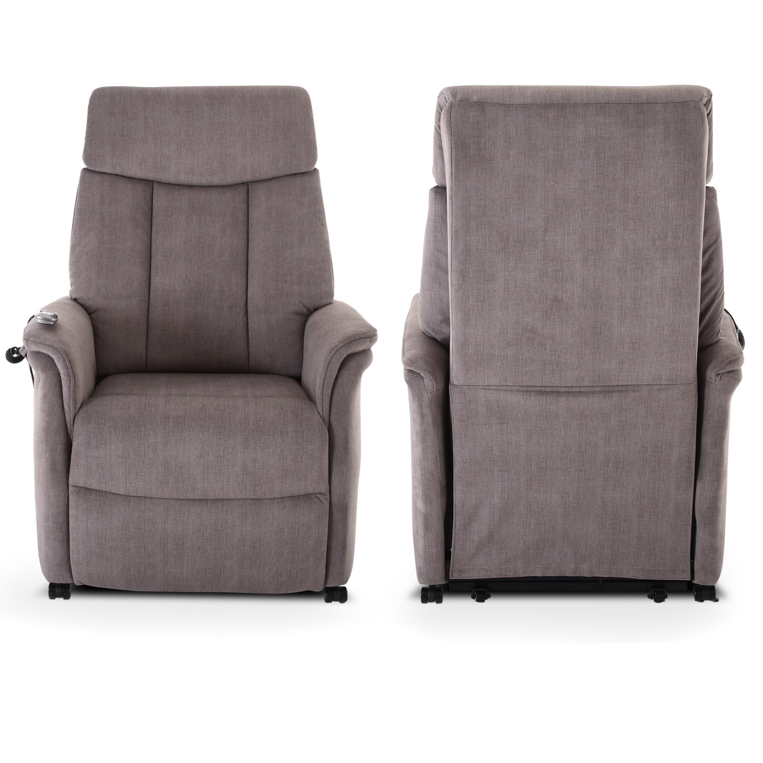 Raburg TV-Sessel Fernsehsessel mit Aufstehhilfe, Relaxsessel mit Liegefunktion, Emma, elektrisch mit Fernbedienung, 2 Motoren, bis 120 kg