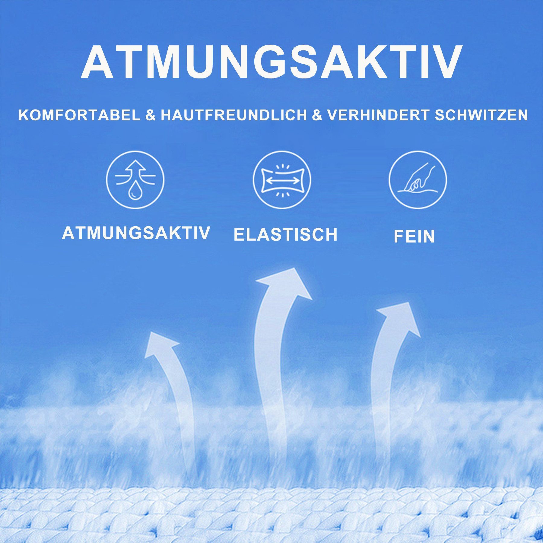 Mutig Stirnband 6 PCS Sports Stirnband,Elastische Haarbänder Unisex-6 Farben (Atmungsaktiv & Schweißabsorbierend & Schnelltrocknend,Einheitsgröße, 6-St., Stirnb – Bild 4 von 5