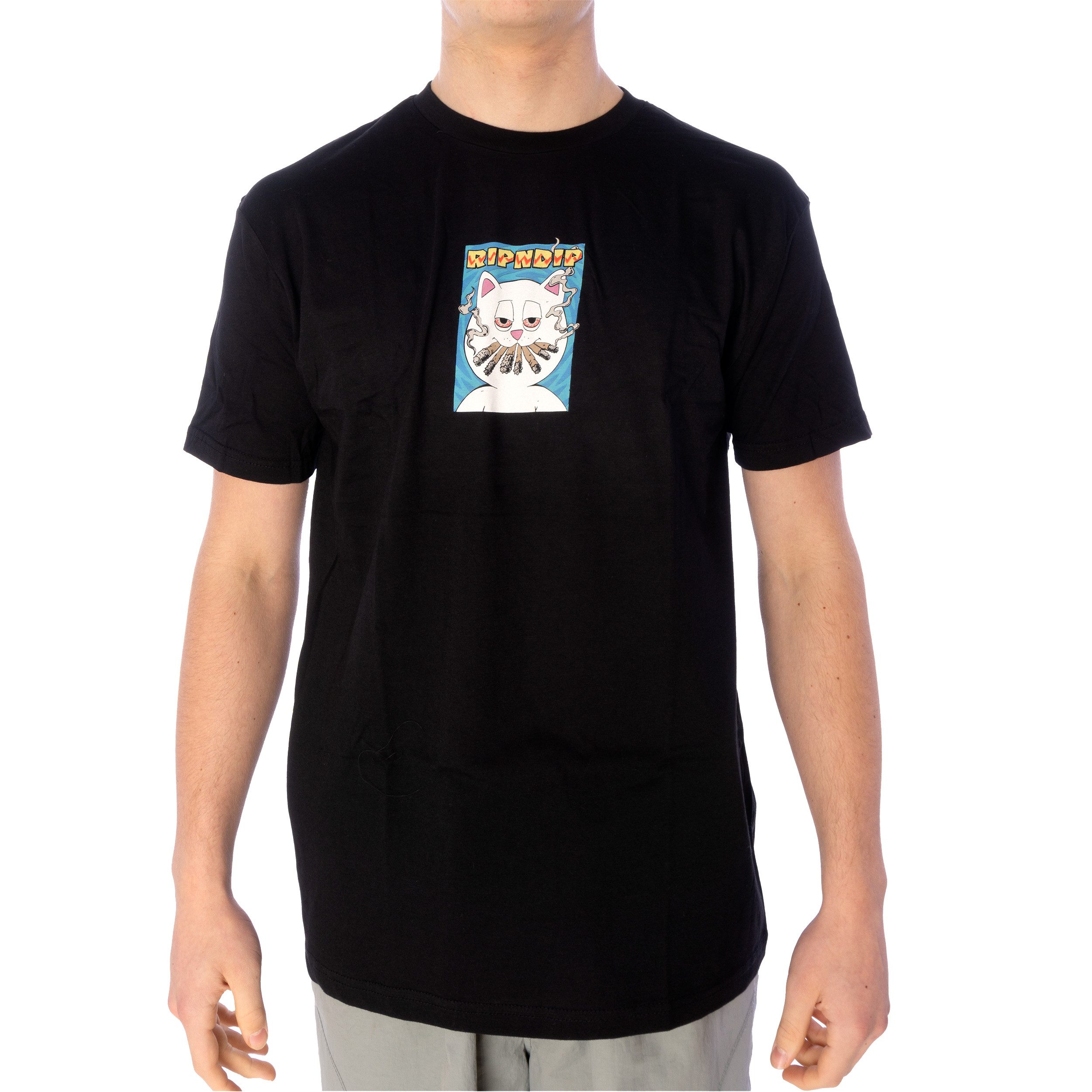 RIPNDIP T-Shirt T-Shirt Ripndip Blunt Face, G M, F black