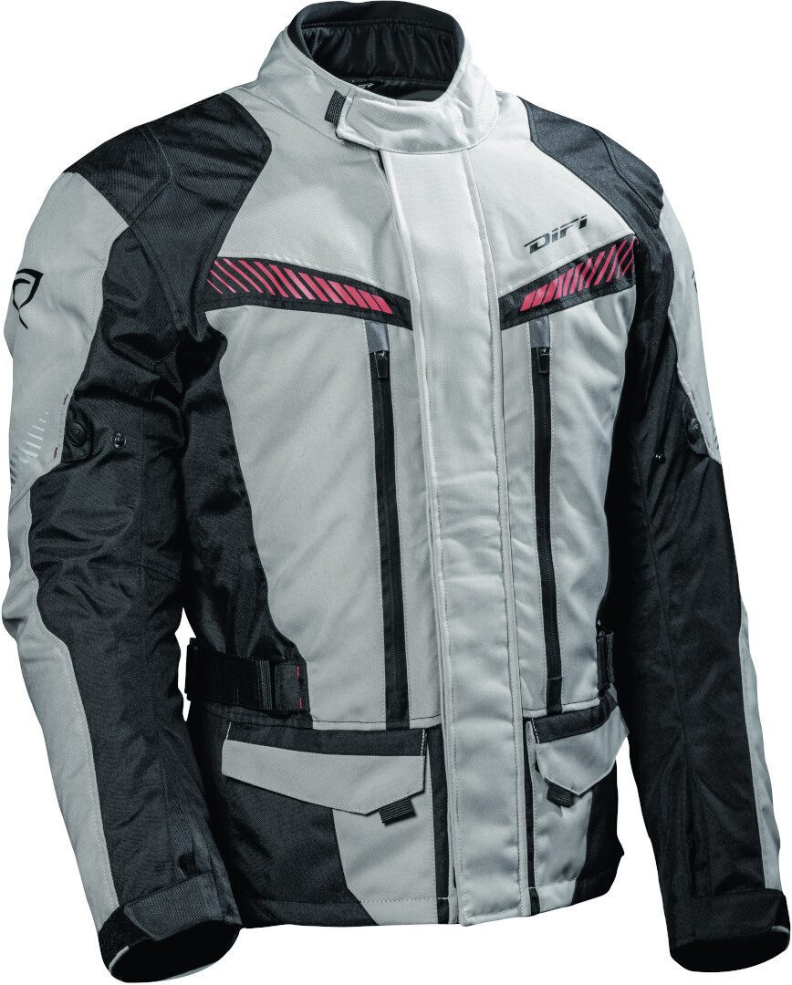 DIFI Motorradjacke Compass Aerotex wasserdichte Motorrad Textiljacke herausnehmbares Innenfutter,wasserdicht